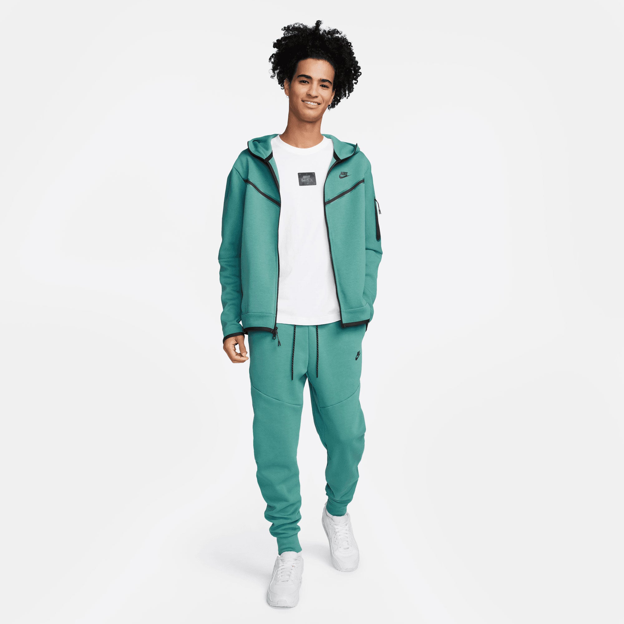 Nike Tech Fleece Men's Pants Green (6)