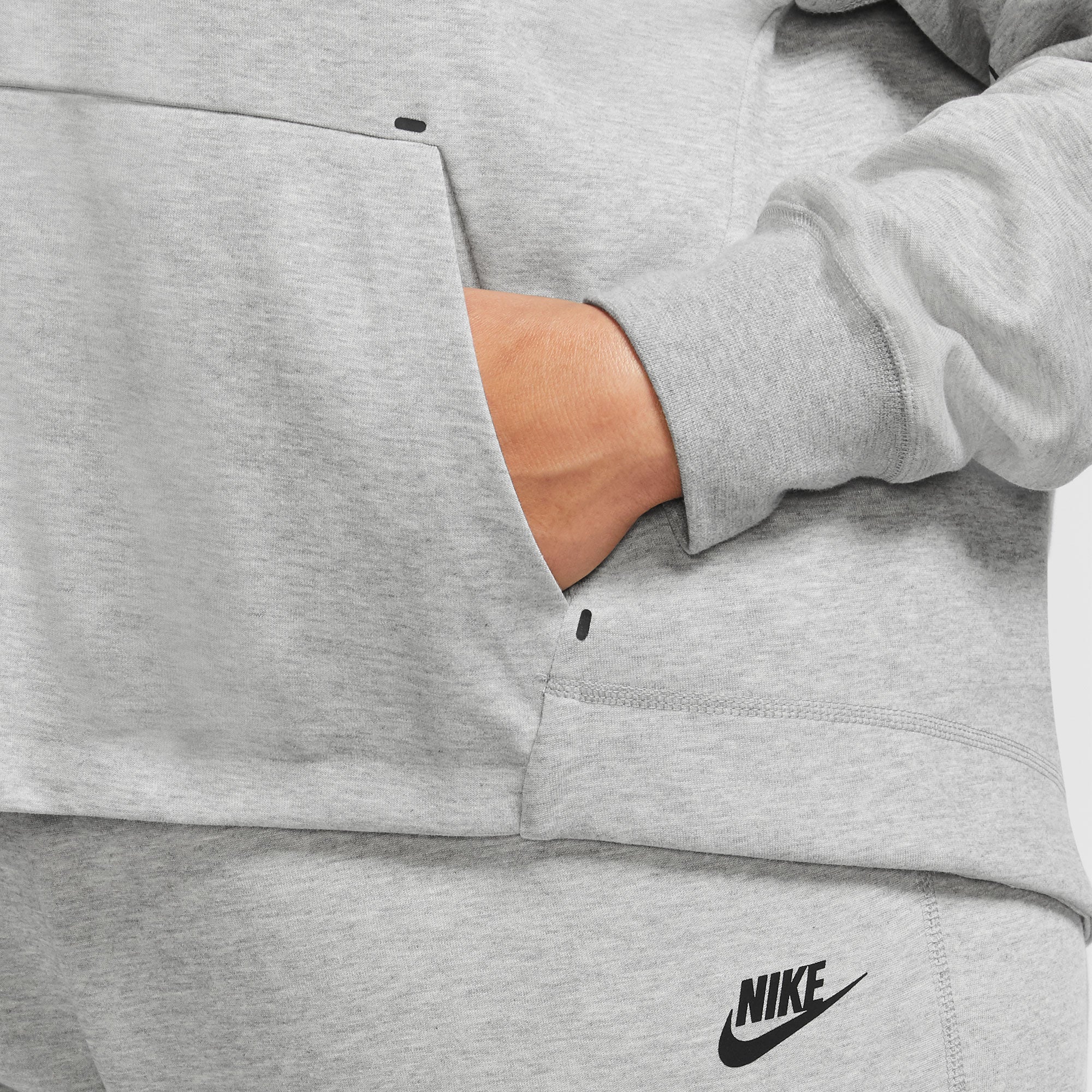 Nike Tech Fleece Women's Full-Zip Hoodie Grey (6)
