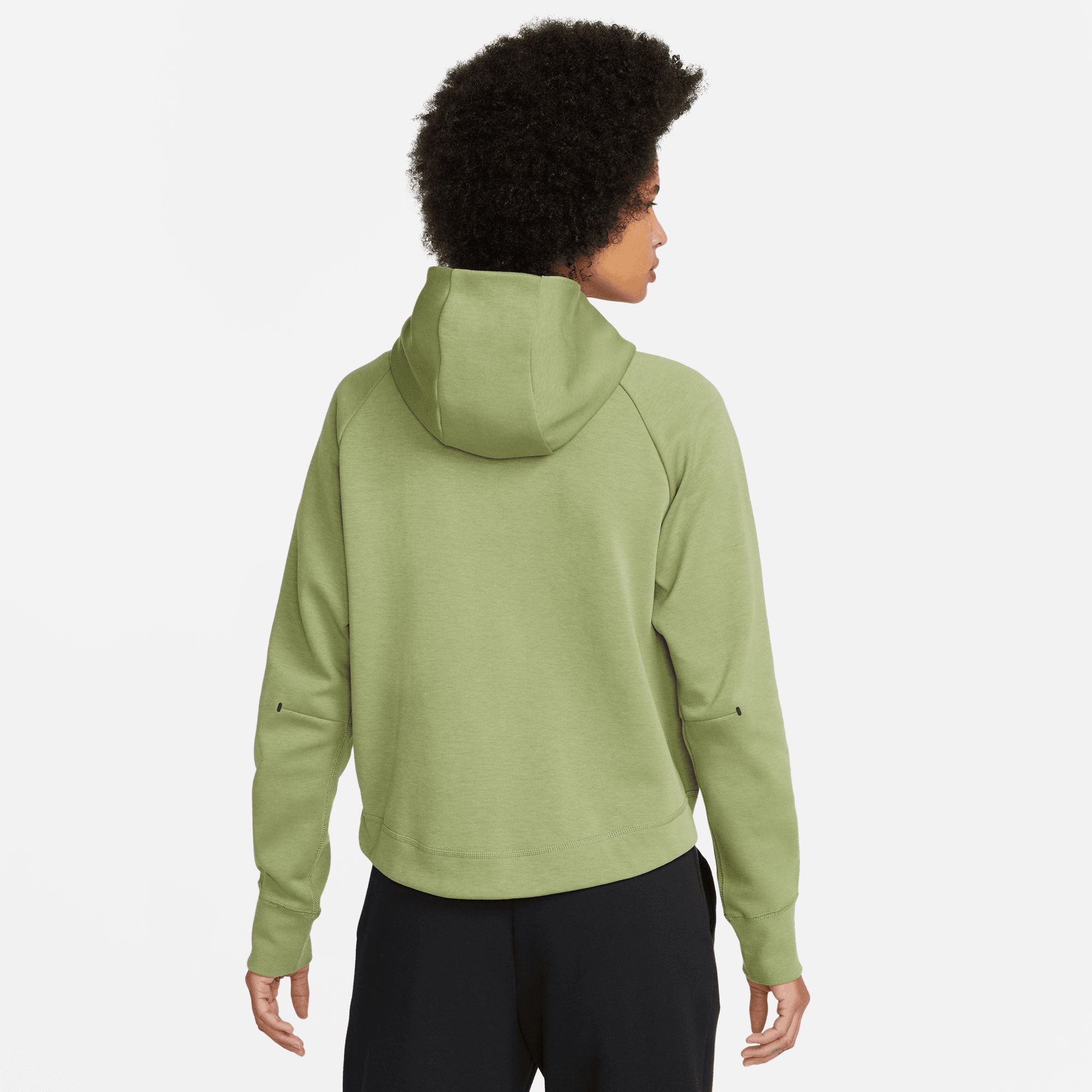 Nike Tech Fleece Women's Full-Zip Hoodie Green (2)