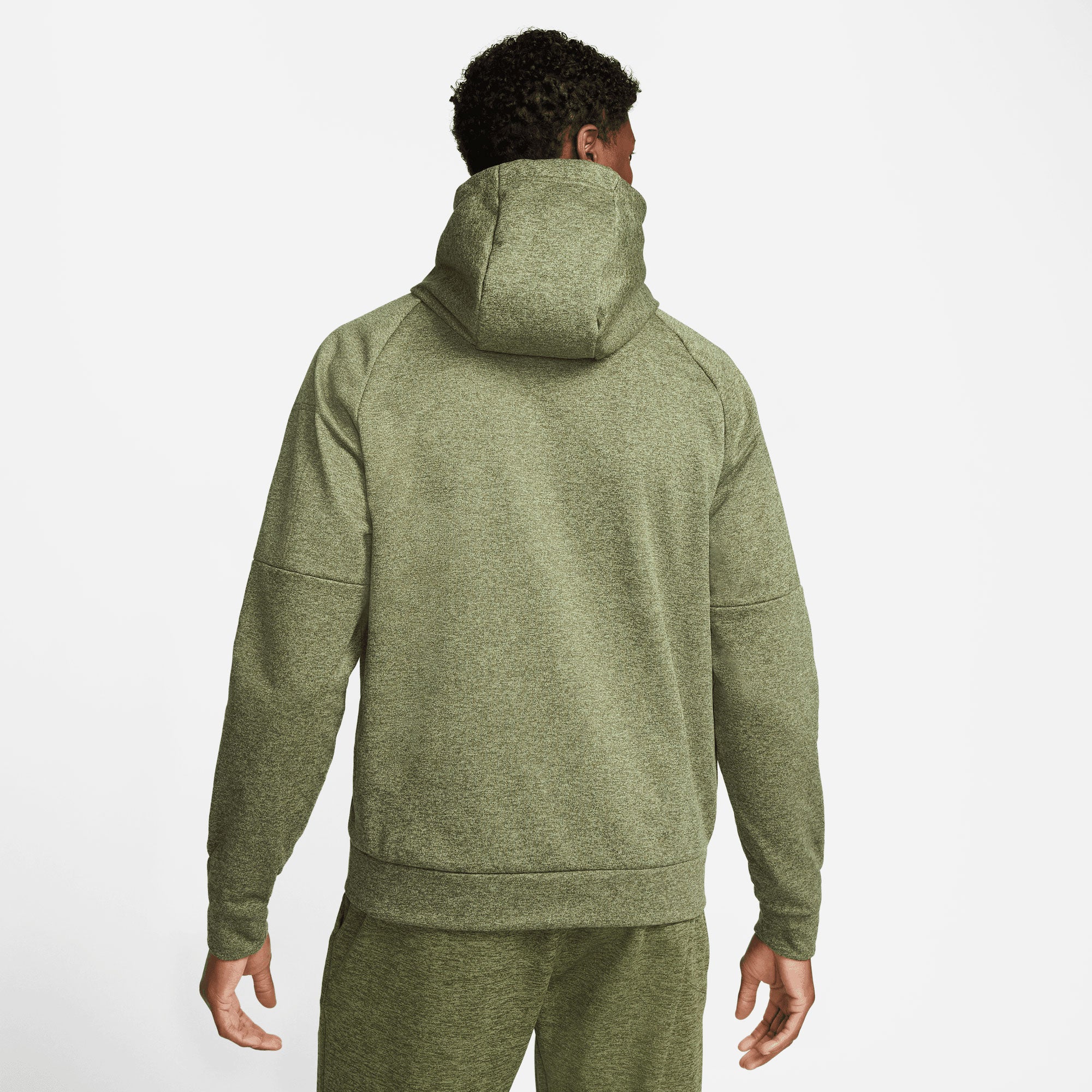 Nike Therma-FIT Men's Pullover Hoodie Green (2)