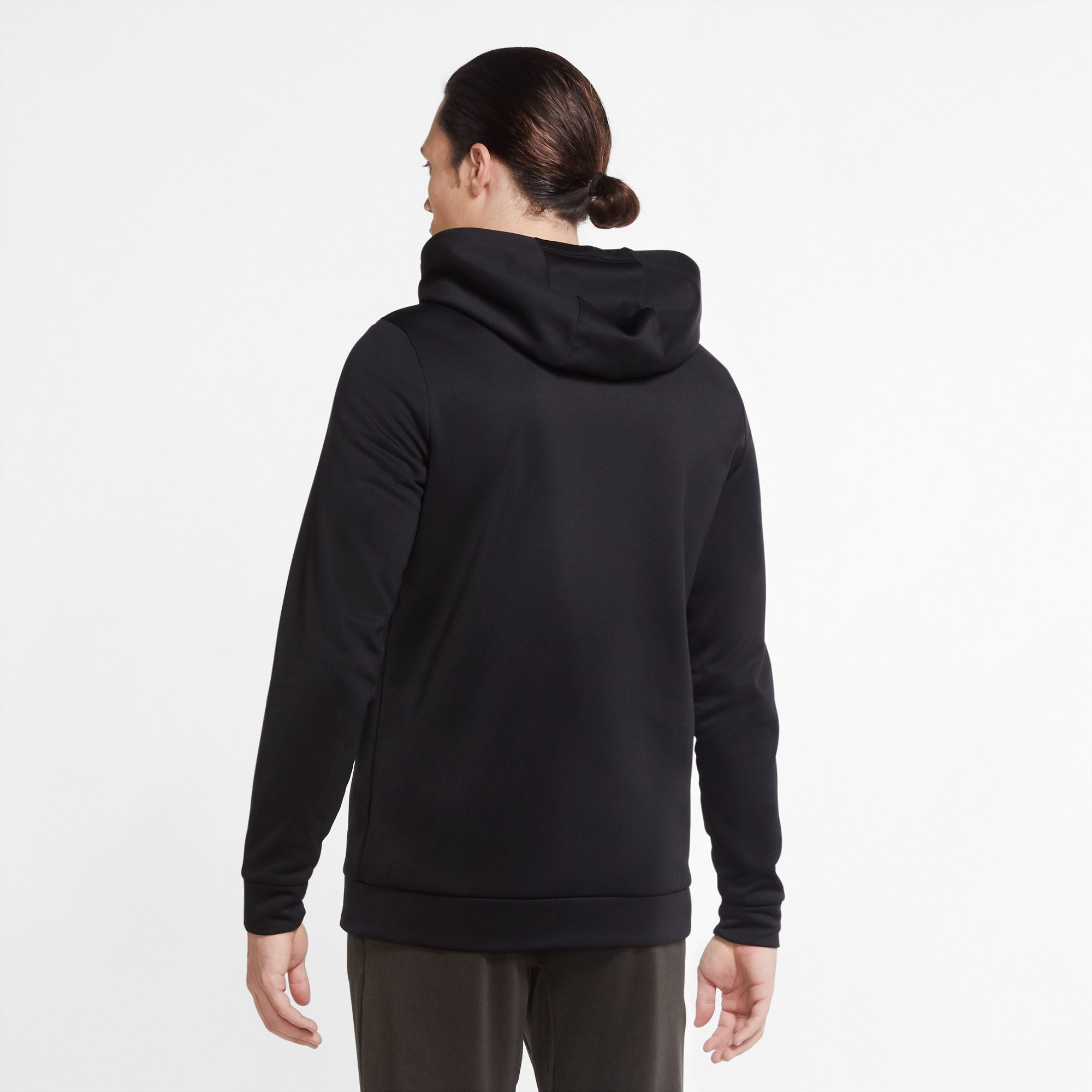 Nike Therma Men's Full-Zip Training Hoodie Black (2)