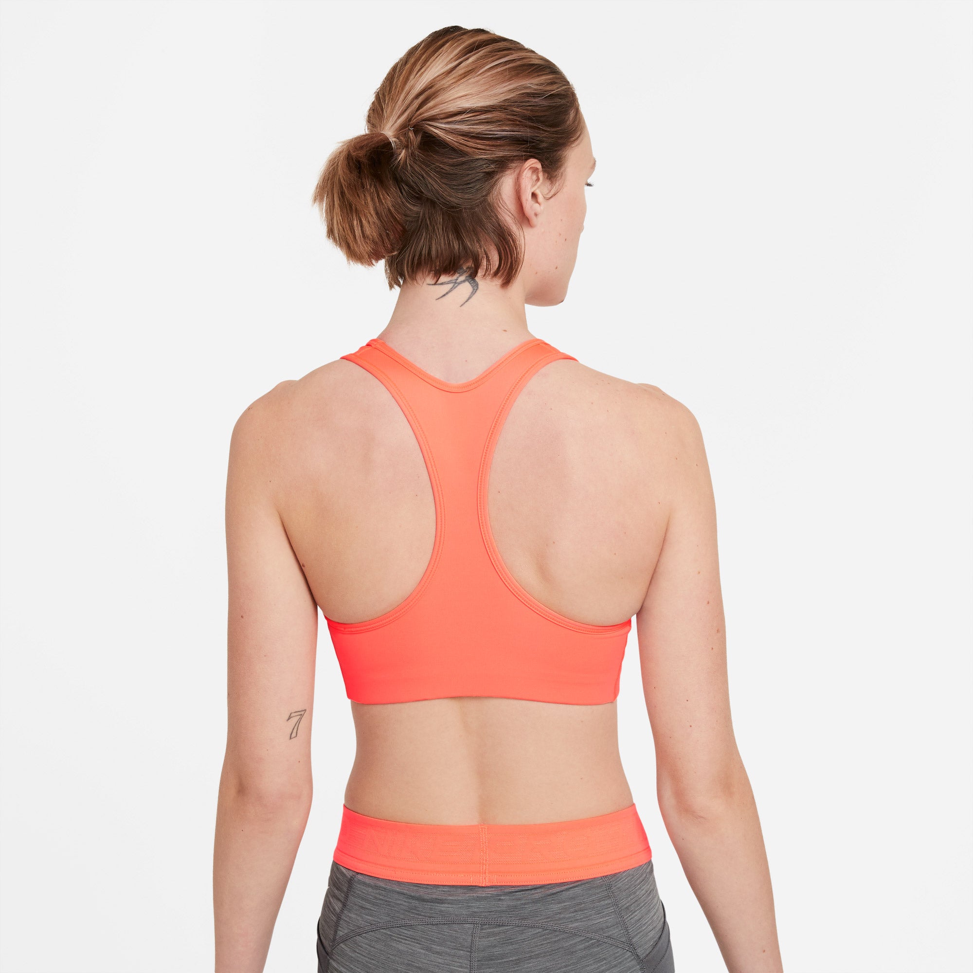 Nike Women's Medium Support Sports Bra Orange (2)