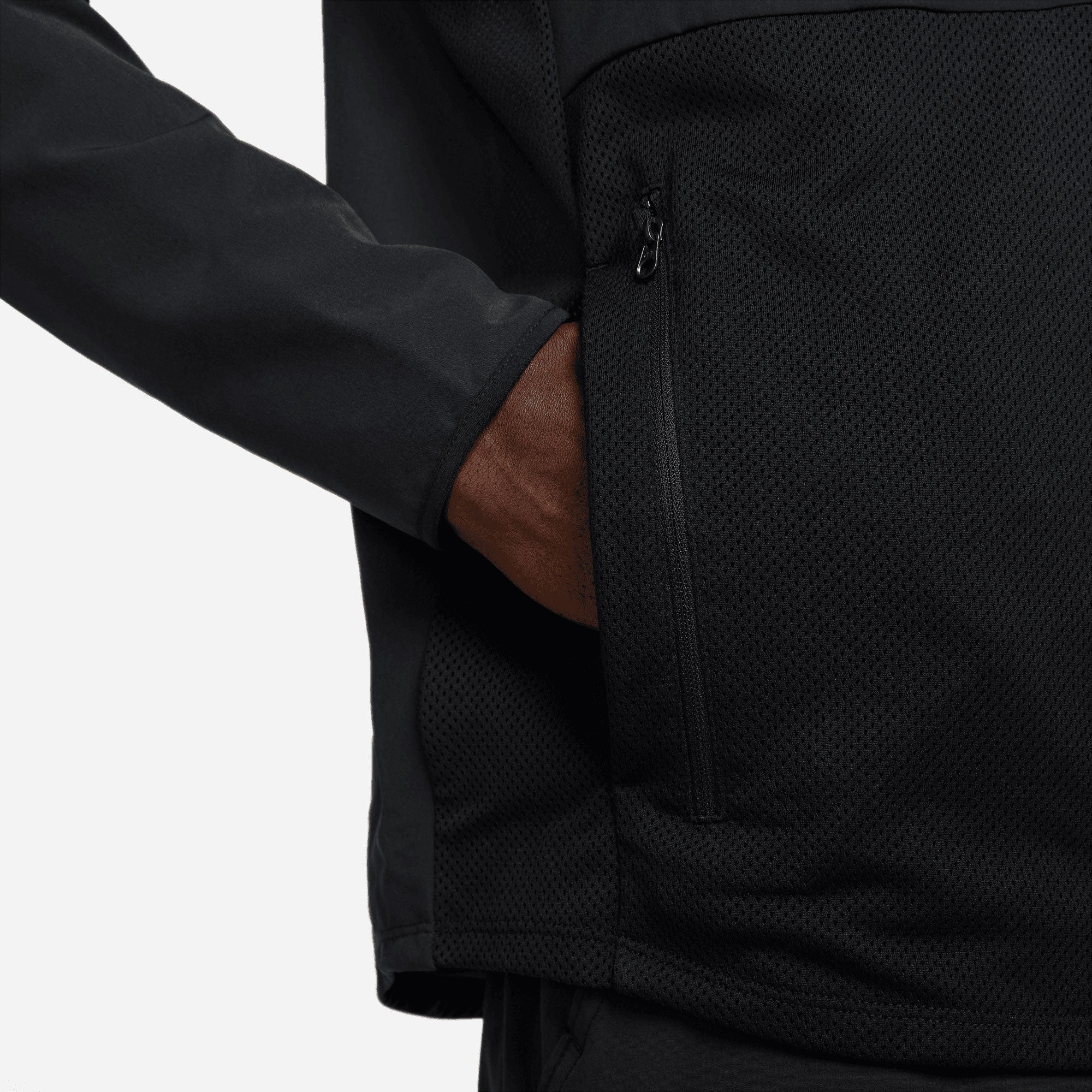 NikeCourt Advantage Men's Packable Tennis Jacket Black (4)