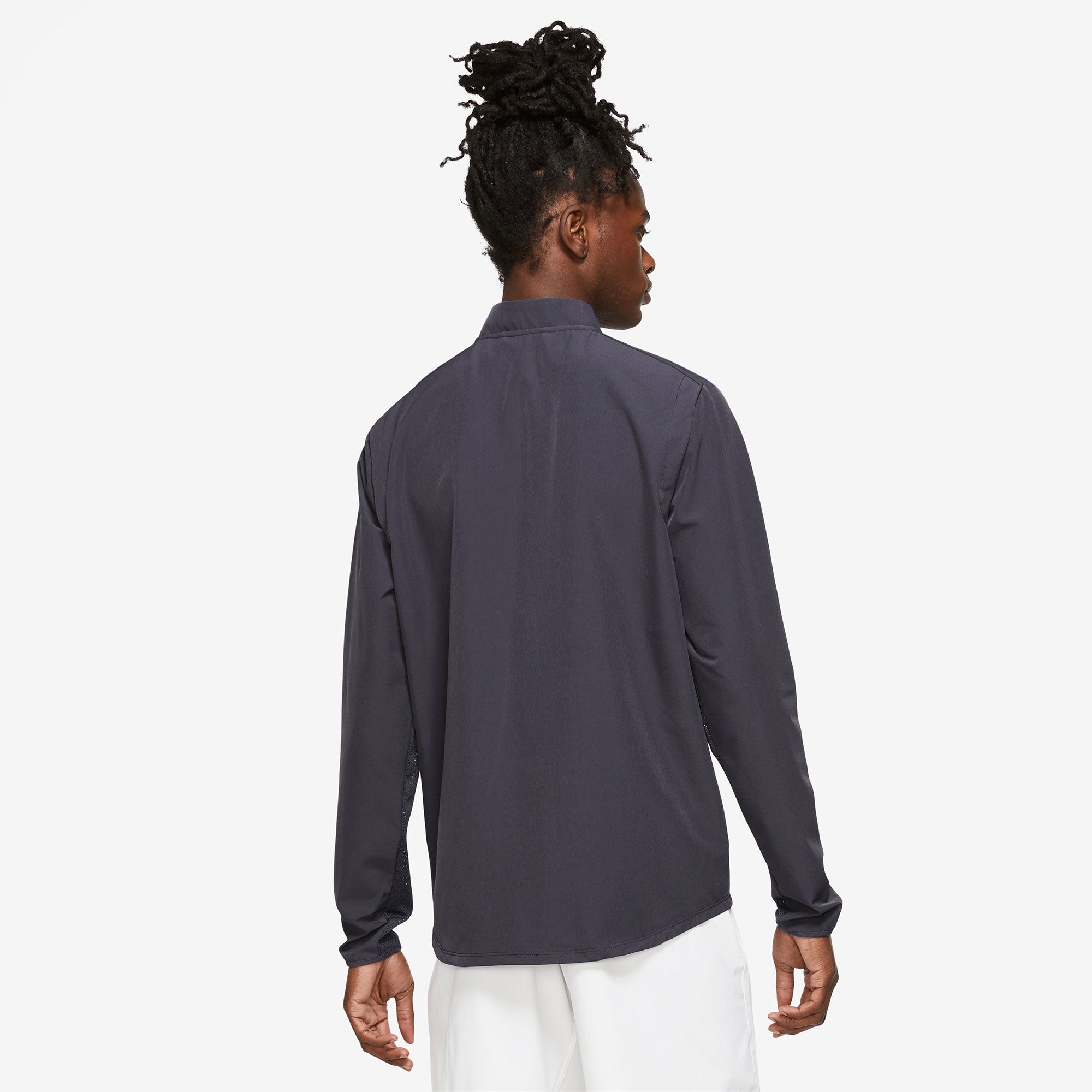 NikeCourt Advantage Men's Packable Tennis Jacket Grey (2)