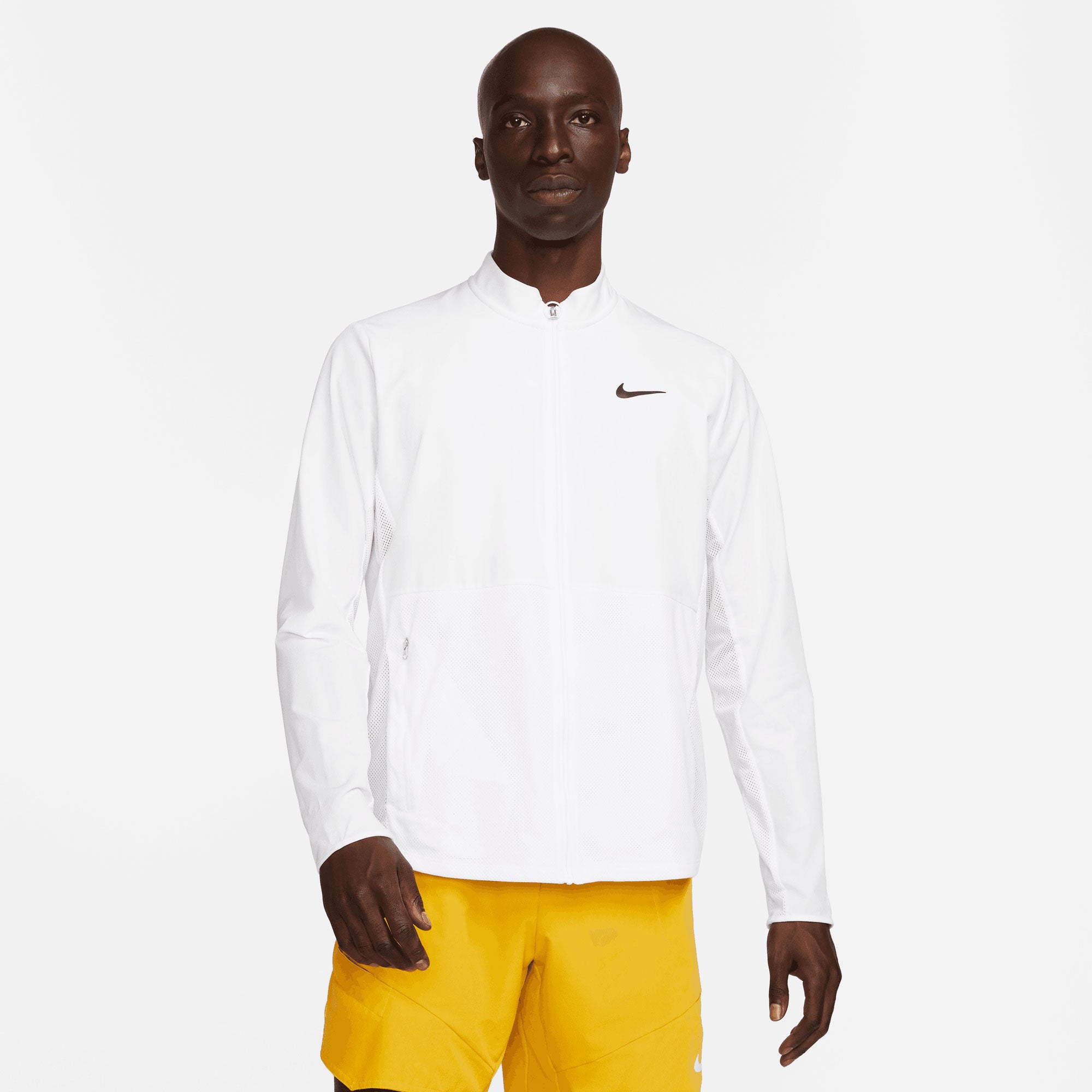 NikeCourt Advantage Men s Packable Tennis Jacket White Tennis Only