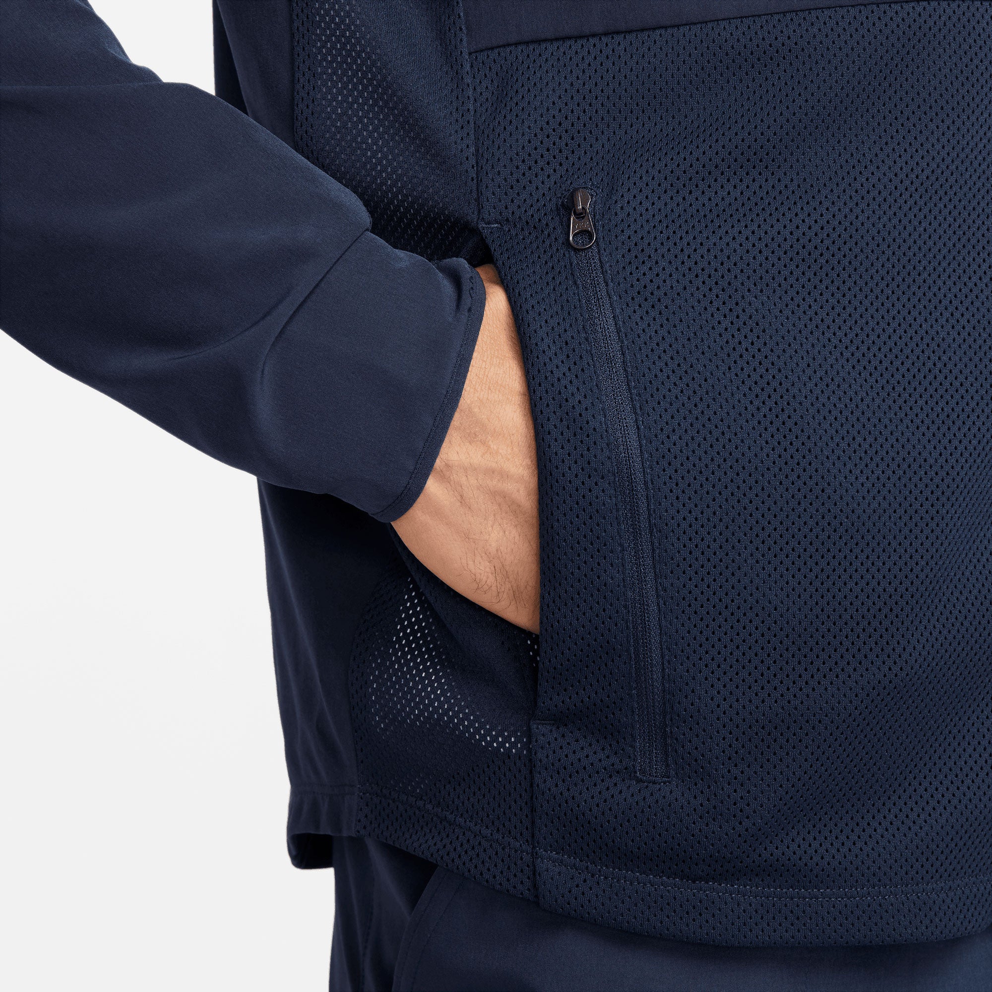 NikeCourt Advantage Men's Packable Tennis Jacket Blue (4)