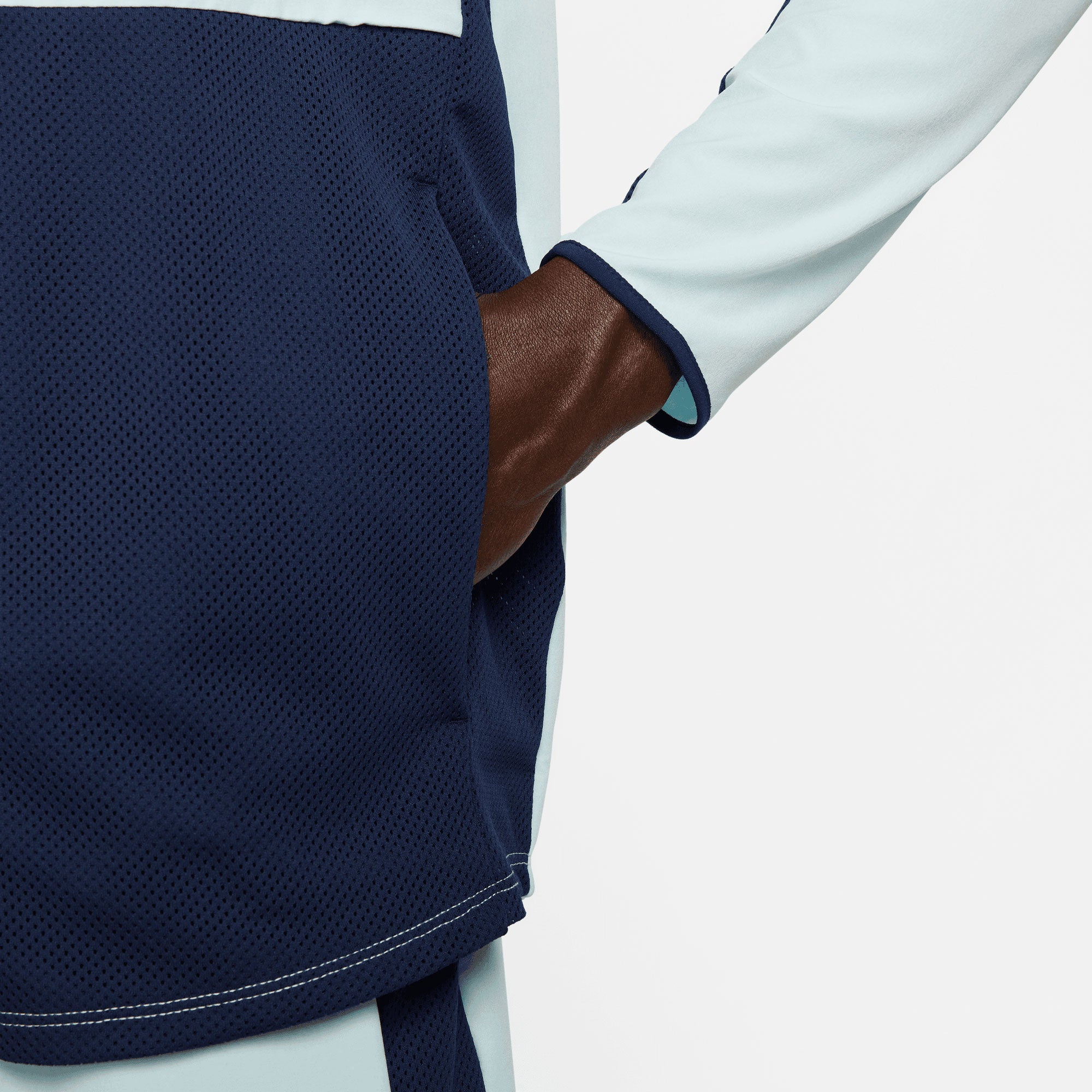 NikeCourt Advantage Men's Packable Tennis Jacket Blue (5)