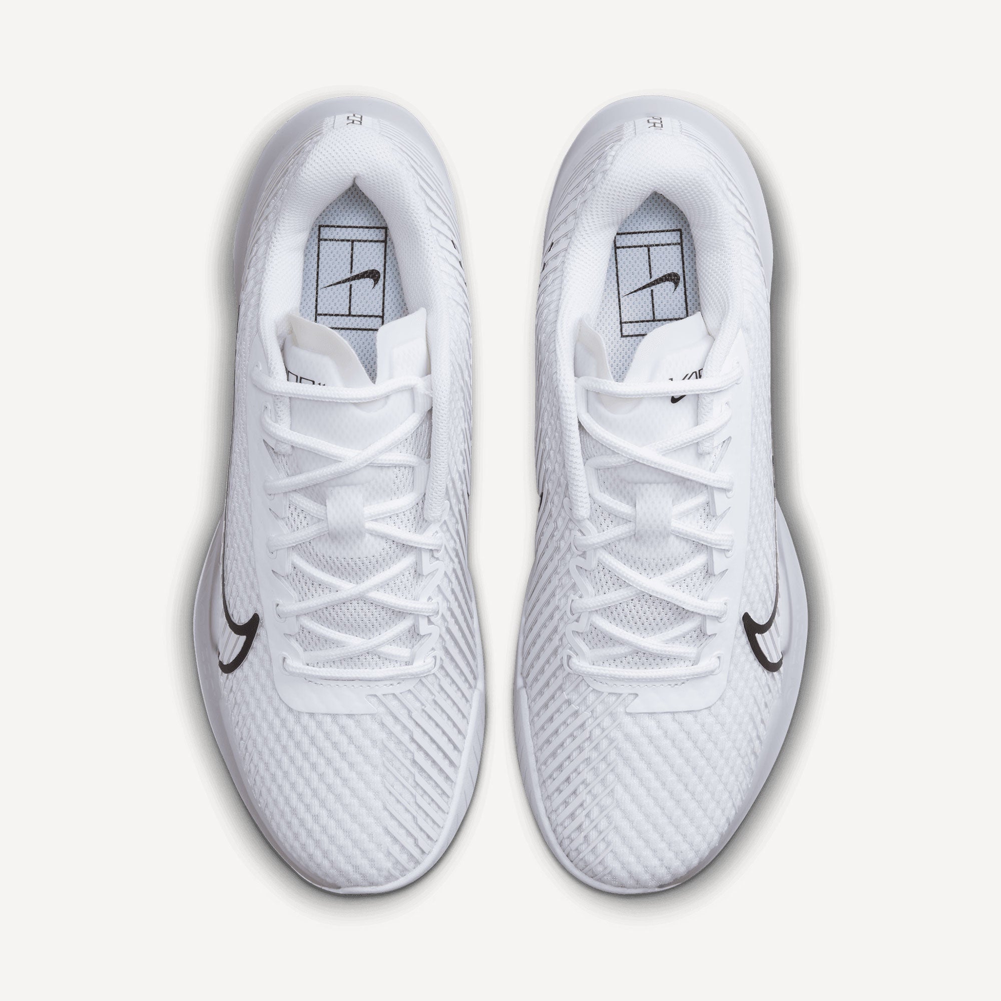 NikeCourt Air Zoom Vapor 11 Women's Hard Court Tennis Shoes White (6)