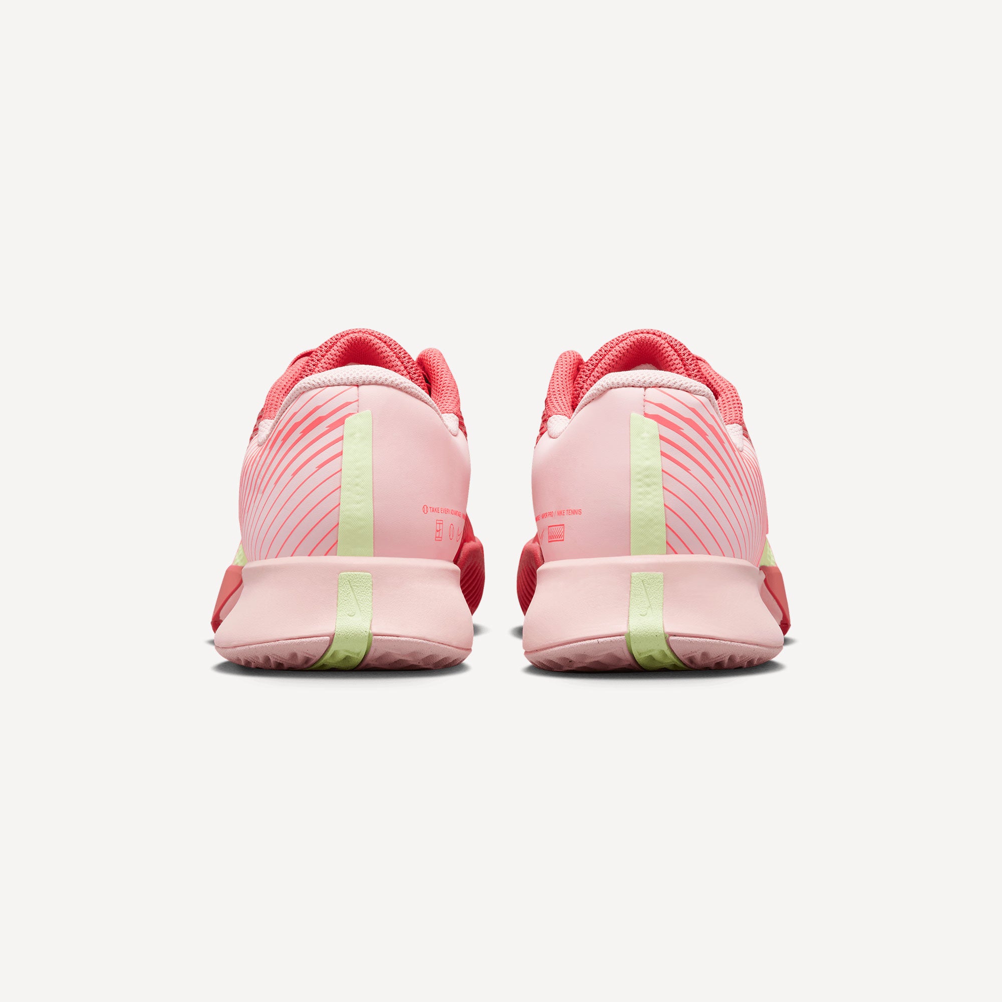 NikeCourt Air Zoom Vapor Pro 2 Women's Clay Court Tennis Shoes Red (5)