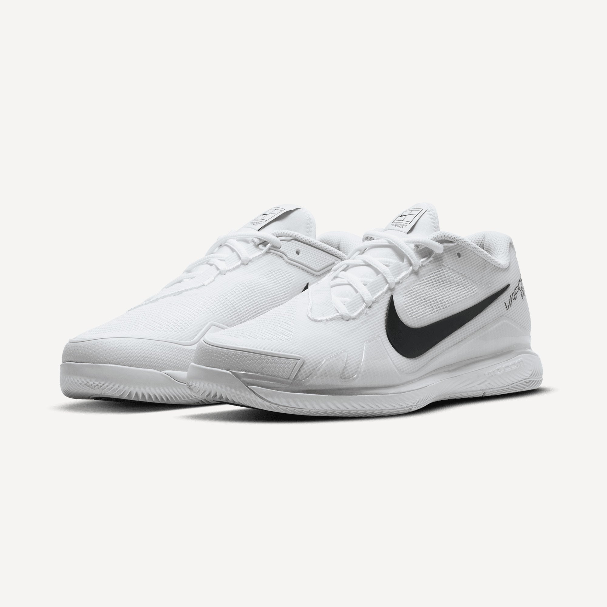 NikeCourt Air Zoom Vapor Pro Men's Hard Court Tennis Shoes White (4)