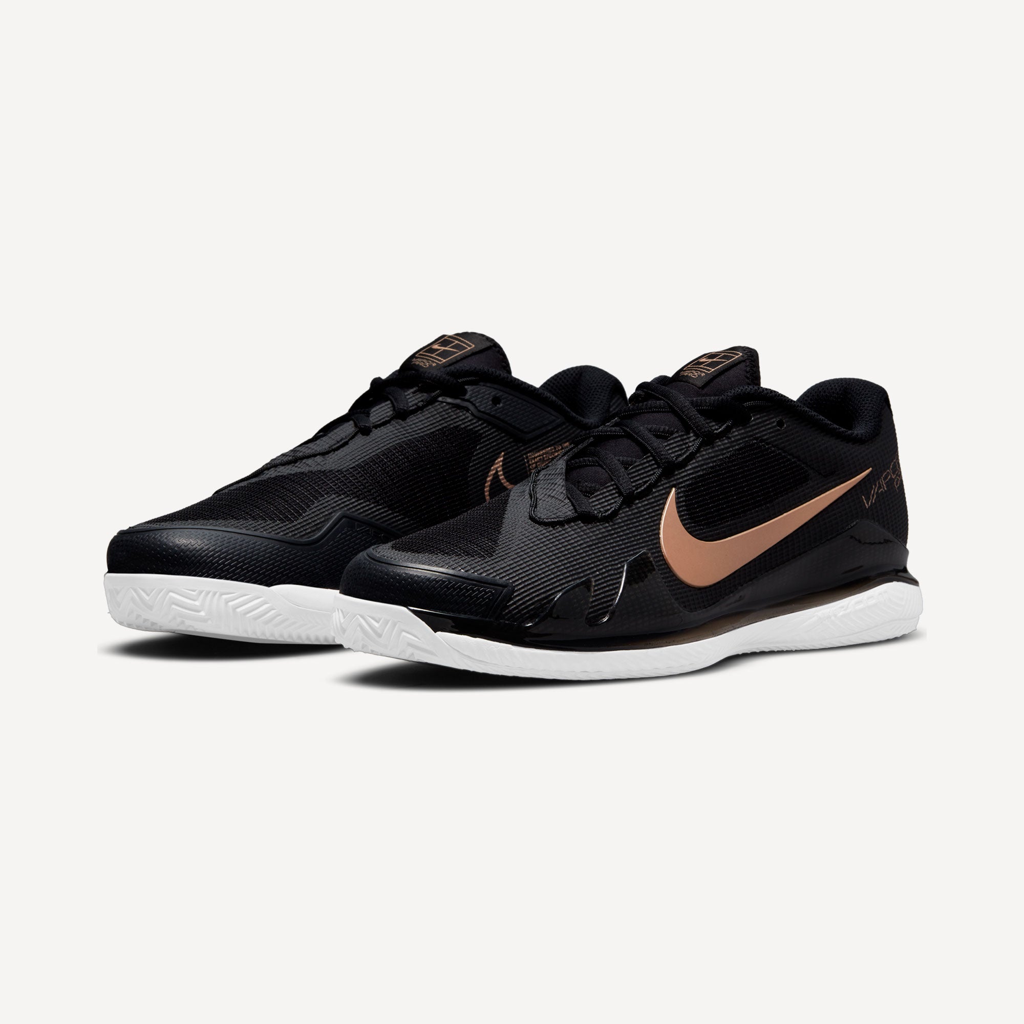 NikeCourt Air Zoom Vapor Pro Women's Clay Court Tennis Shoes Black (4)