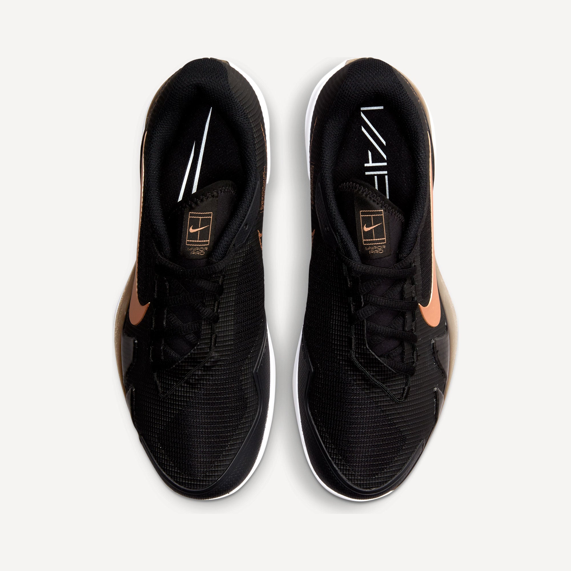 NikeCourt Air Zoom Vapor Pro Women's Clay Court Tennis Shoes Black (6)