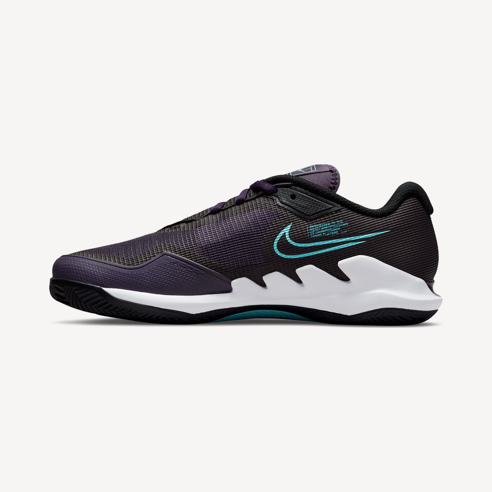 NikeCourt Air Zoom Vapor Pro Women's Clay Court Tennis Shoes Purple (3)