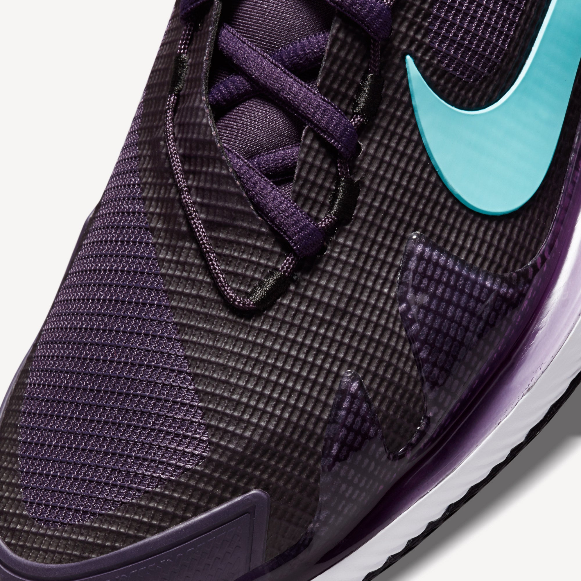 NikeCourt Air Zoom Vapor Pro Women's Clay Court Tennis Shoes Purple (7)