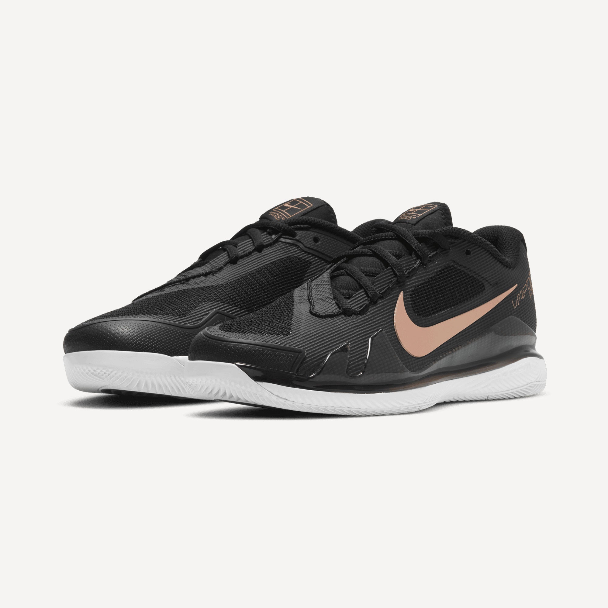 NikeCourt Air Zoom Vapor Pro Women's Hard Court Tennis Shoes Black (4)