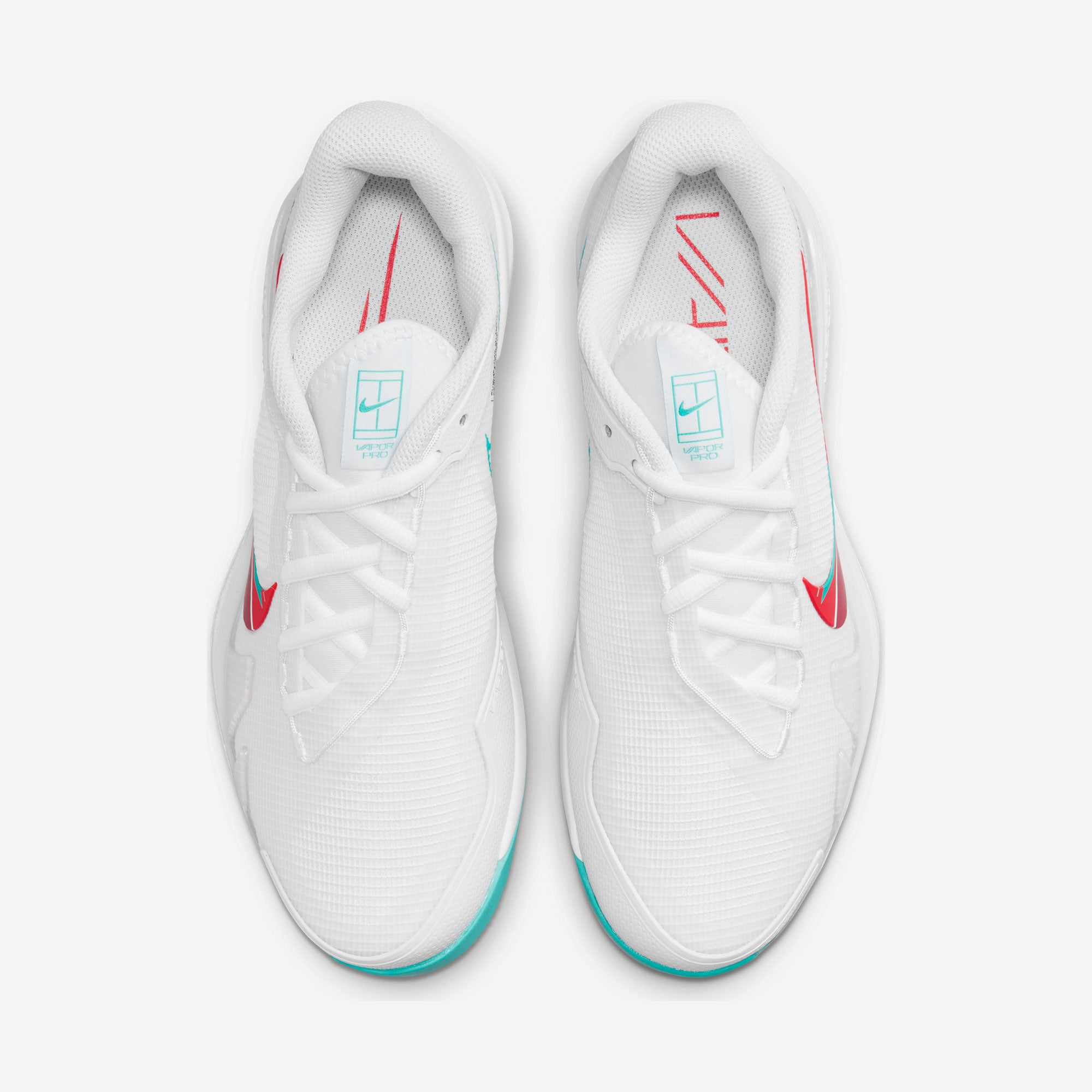 NikeCourt Air Zoom Vapor Pro Women's Hard Court Tennis Shoes White (6)