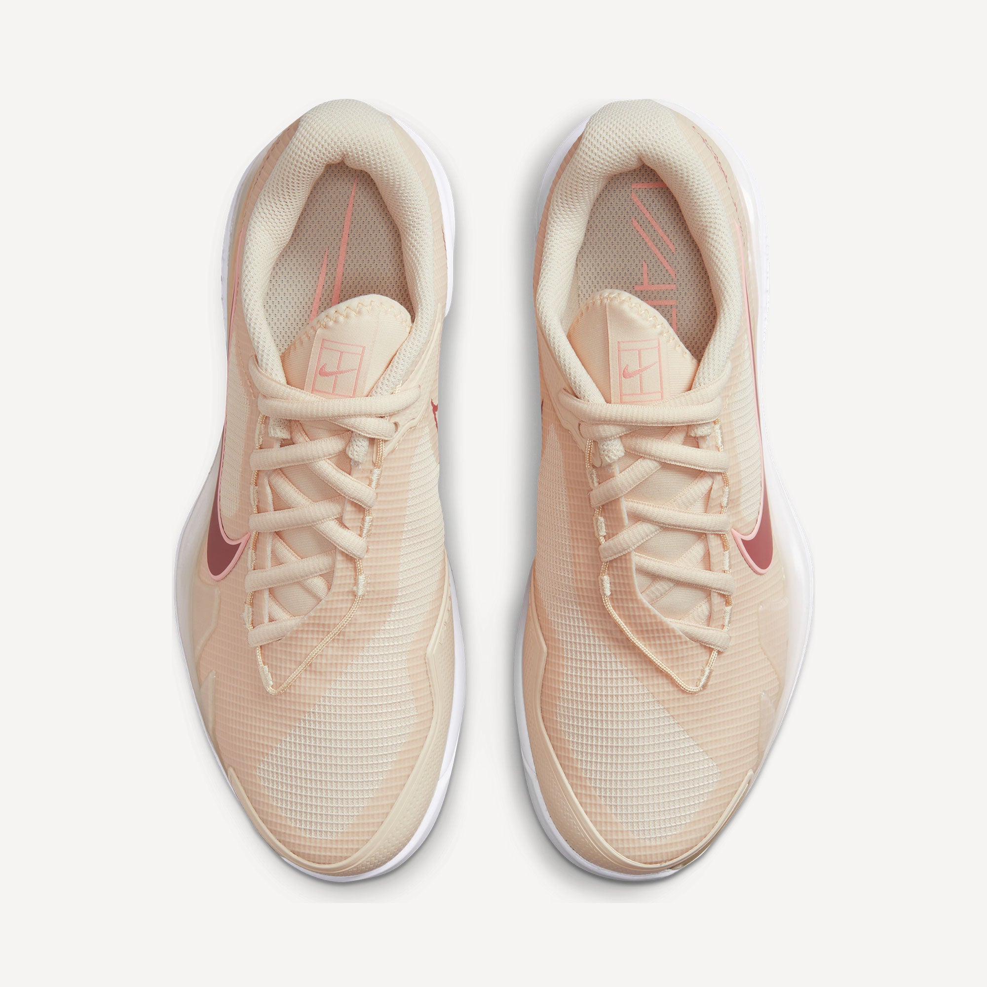 NikeCourt Air Zoom Vapor Pro Women's Hard Court Tennis Shoes Brown (6)