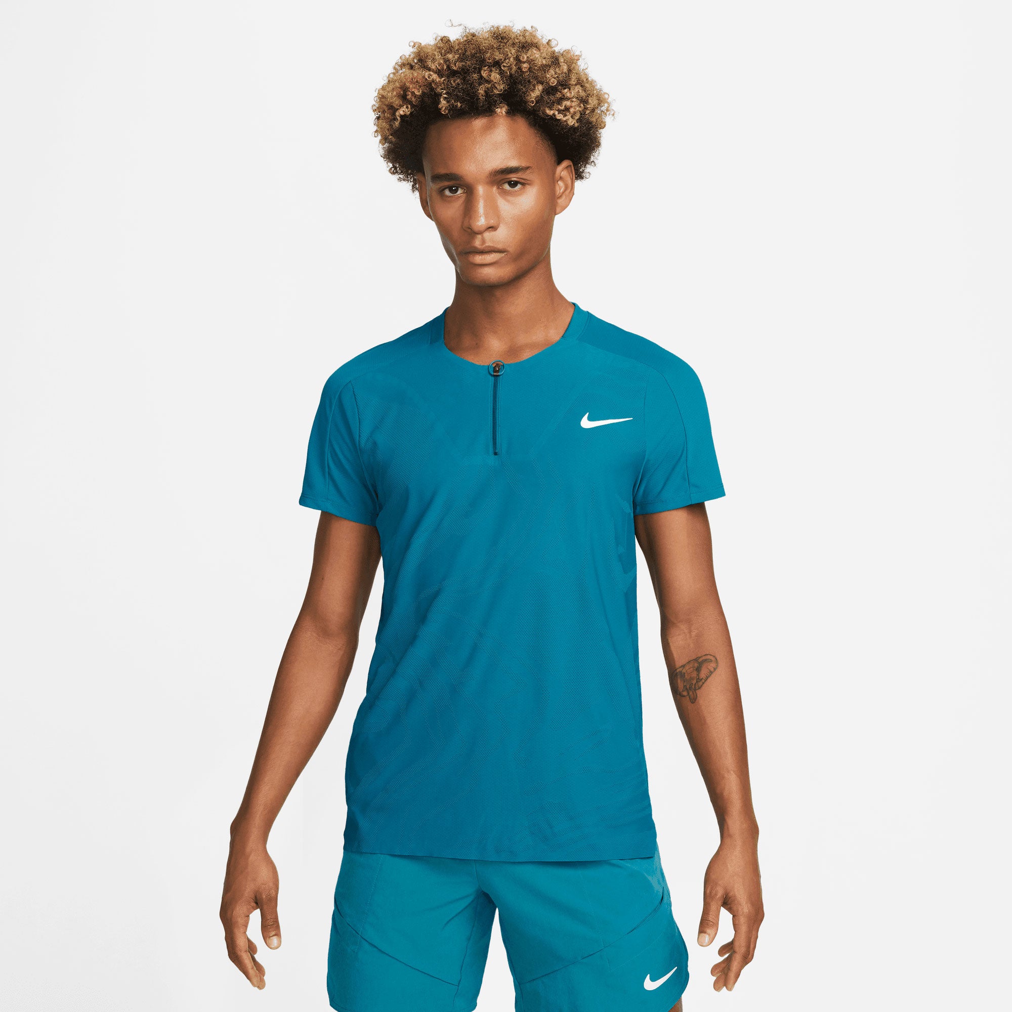 NikeCourt Dri-FIT ADV Slam Melbourne Men's Tennis Polo Green (1)