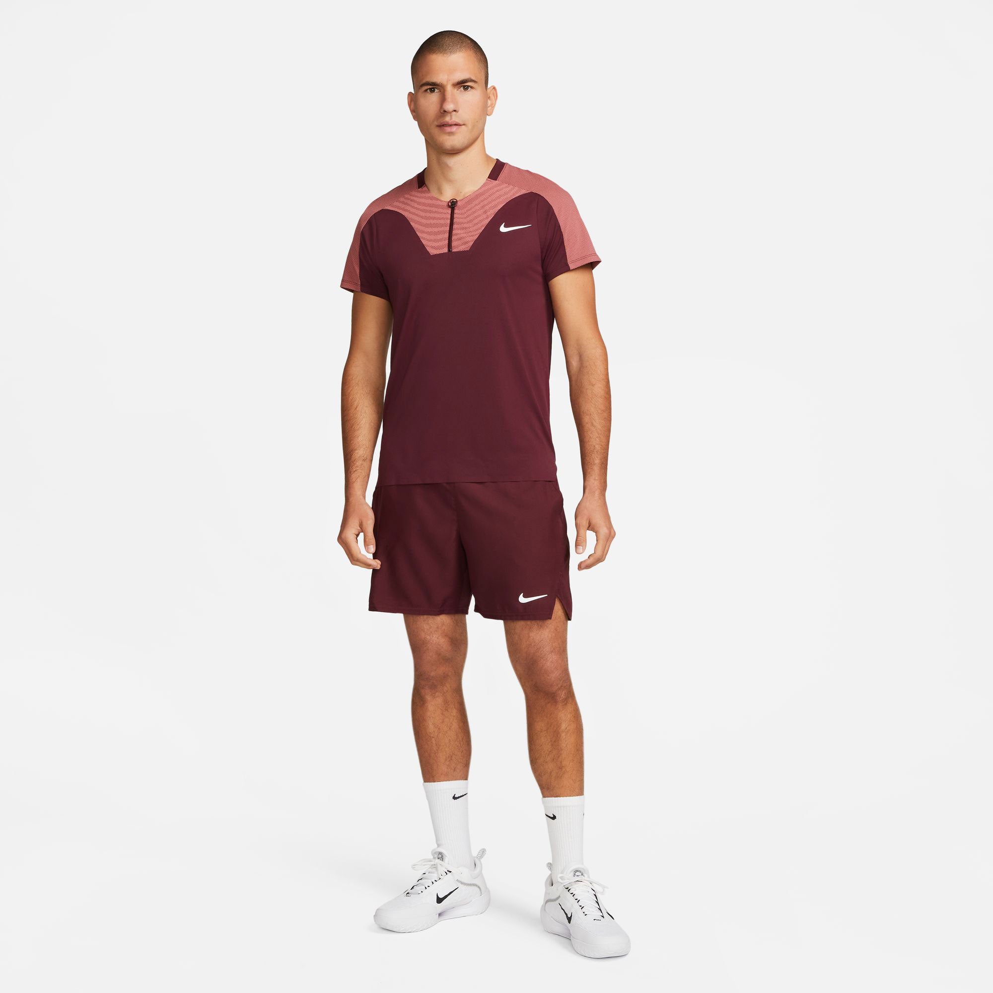 NikeCourt Dri-FIT ADV Slam Paris Men's Tennis Polo Red (5)