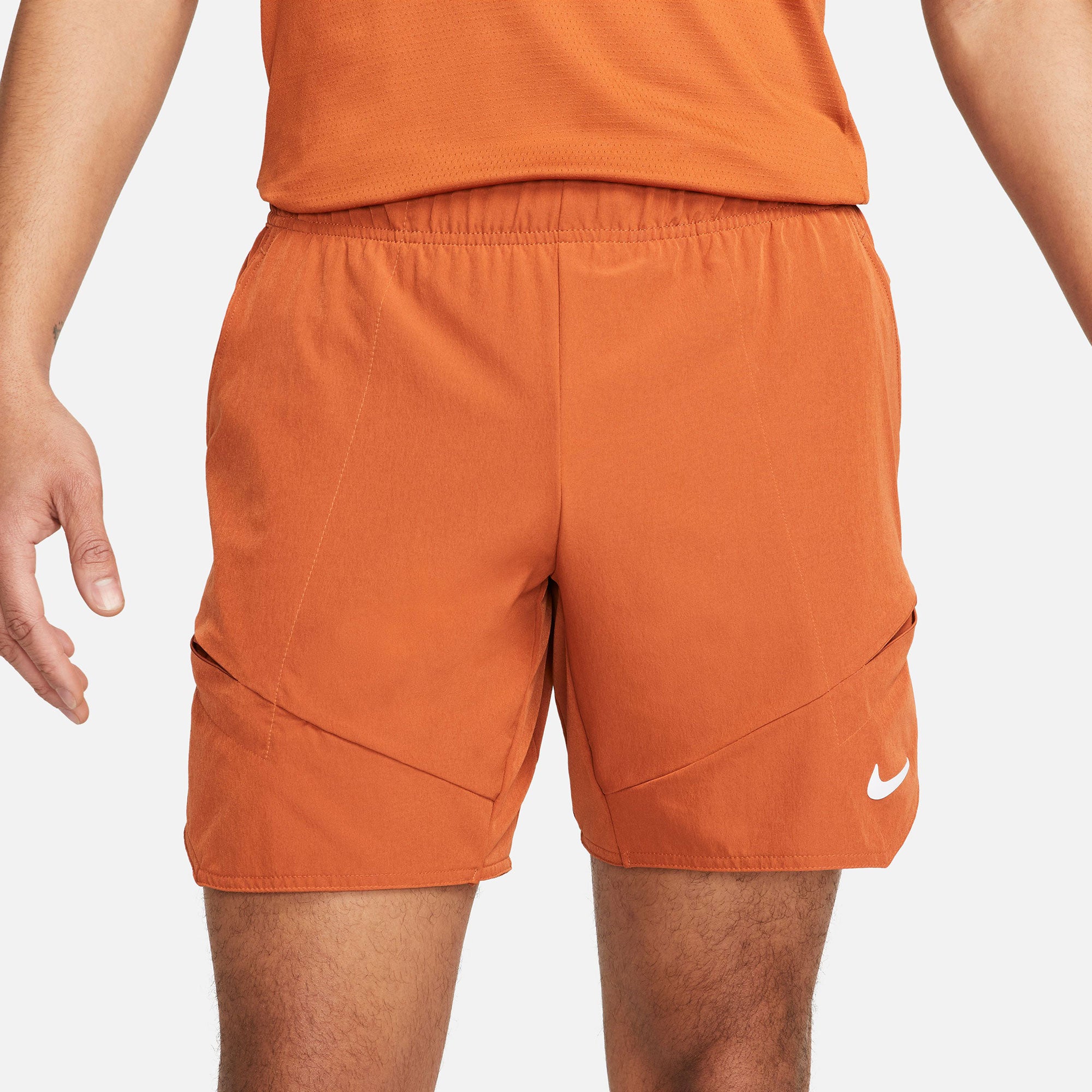 NikeCourt Dri-FIT Advantage Men's 7-Inch Tennis Shorts Brown (3)