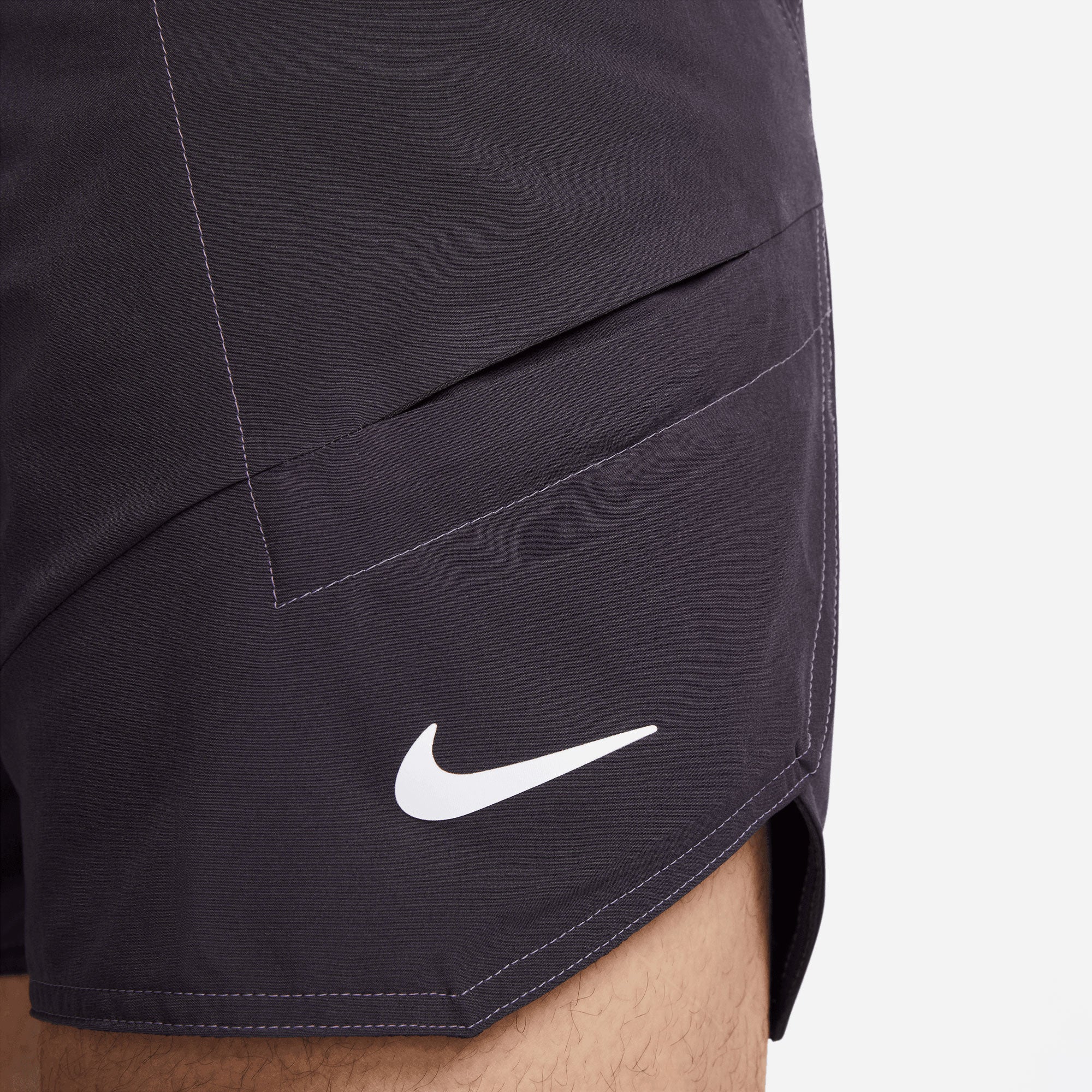 NikeCourt Dri-FIT Advantage Men's 7-Inch Tennis Shorts Purple (6)