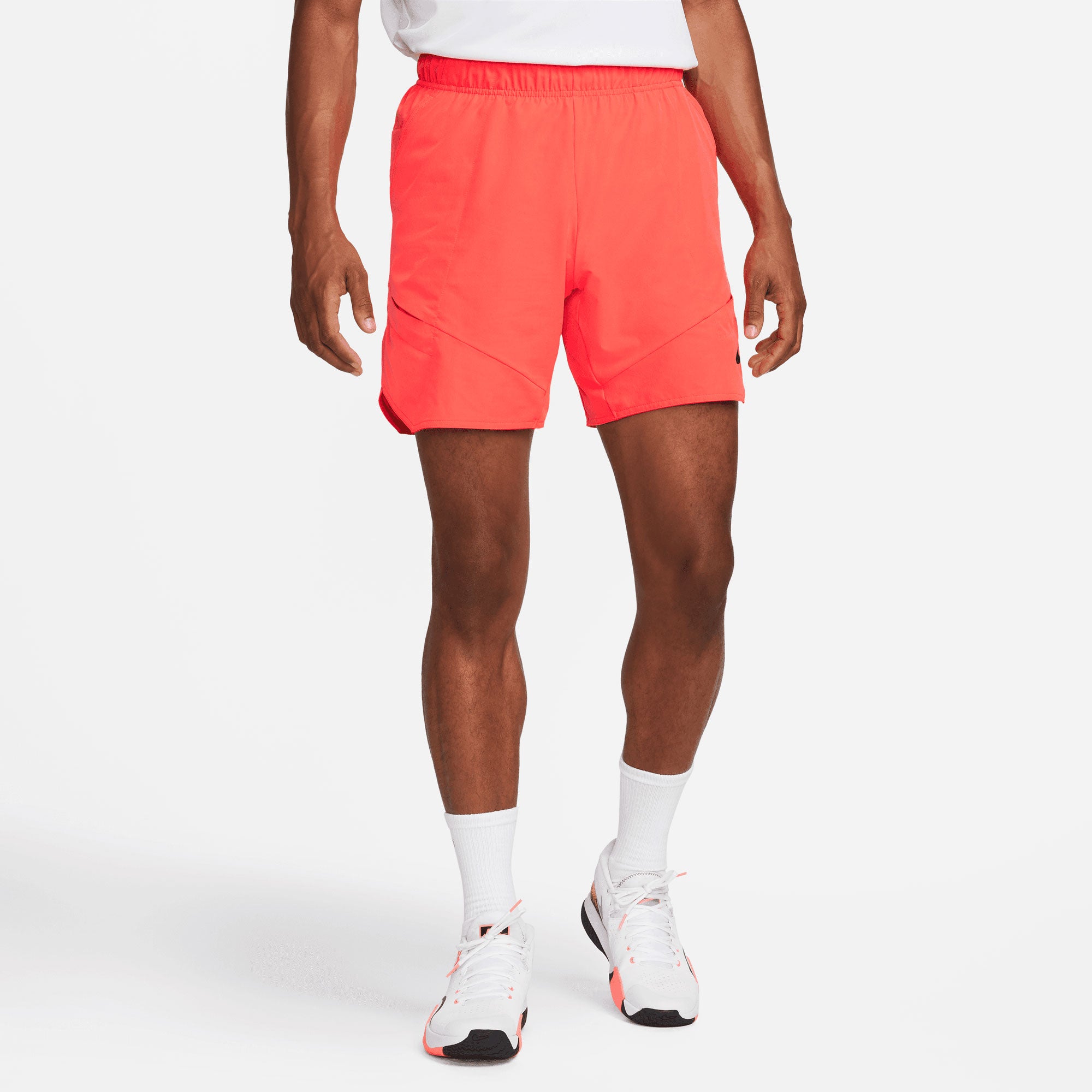 NikeCourt Dri-FIT Advantage Men's 7-Inch Tennis Shorts Red (1)