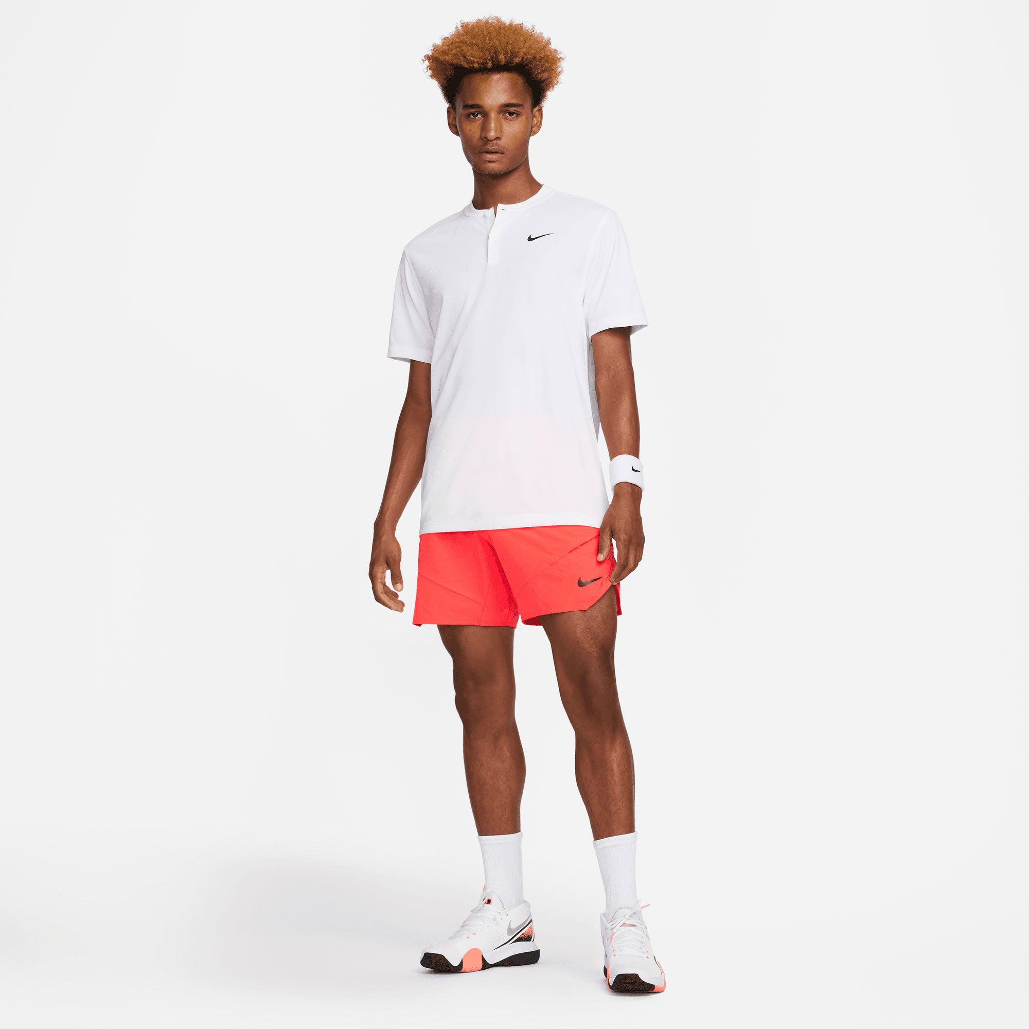 NikeCourt Dri-FIT Advantage Men's 7-Inch Tennis Shorts Red (7)