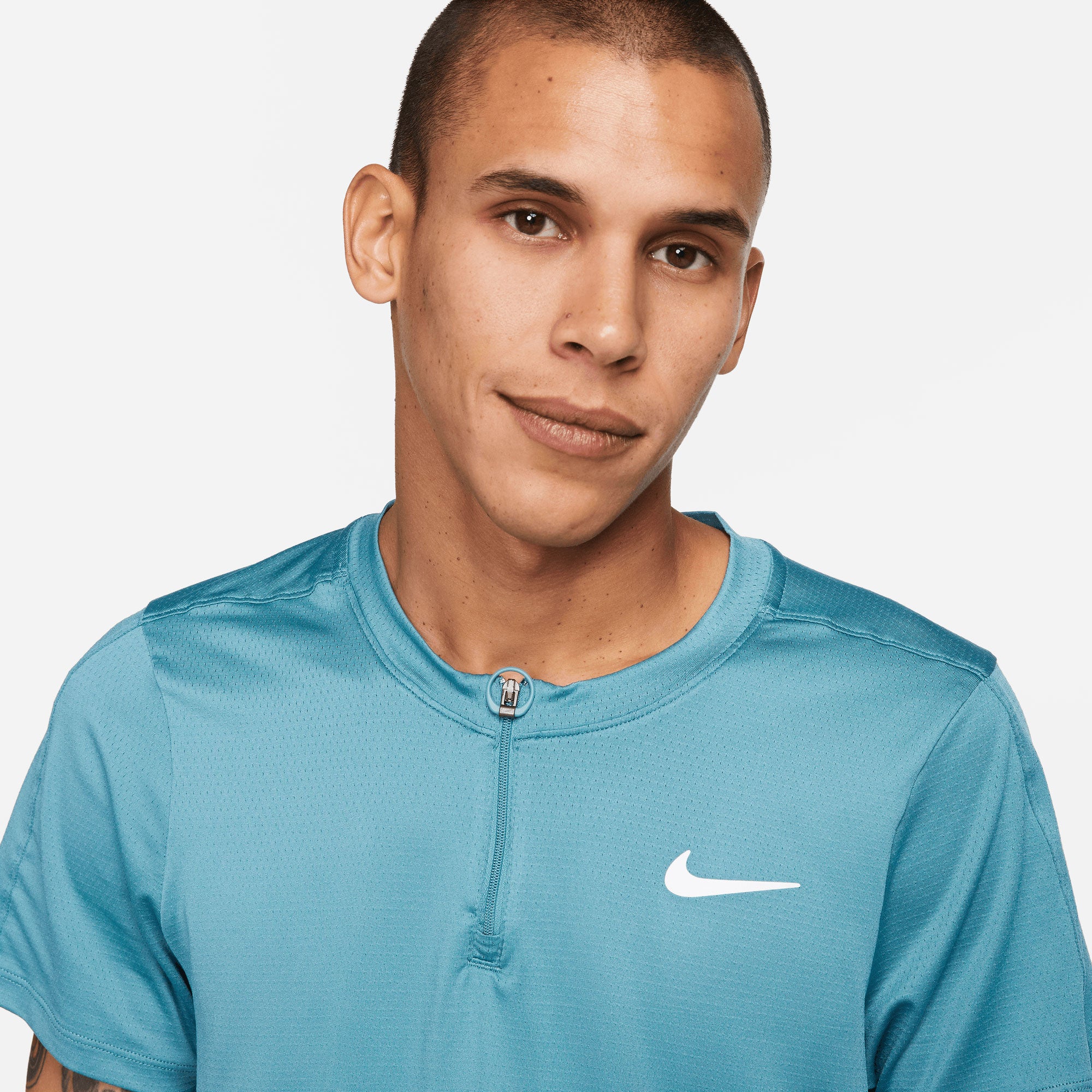 NikeCourt Dri-FIT Advantage Men's Tennis Polo Green (3)