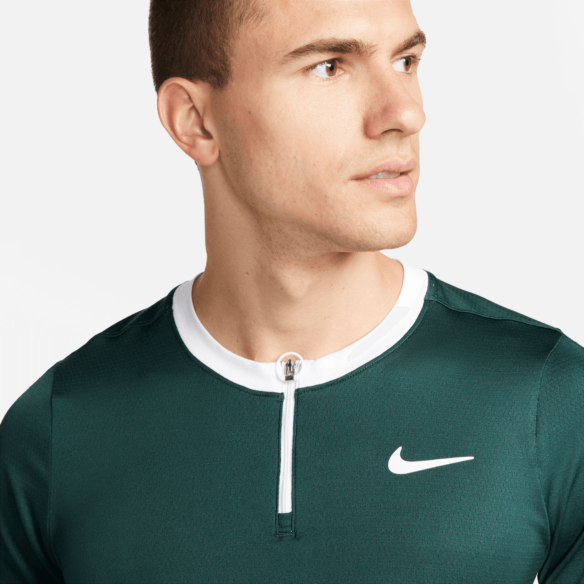 NikeCourt Dri-FIT Advantage Men's Tennis Polo Green (3)