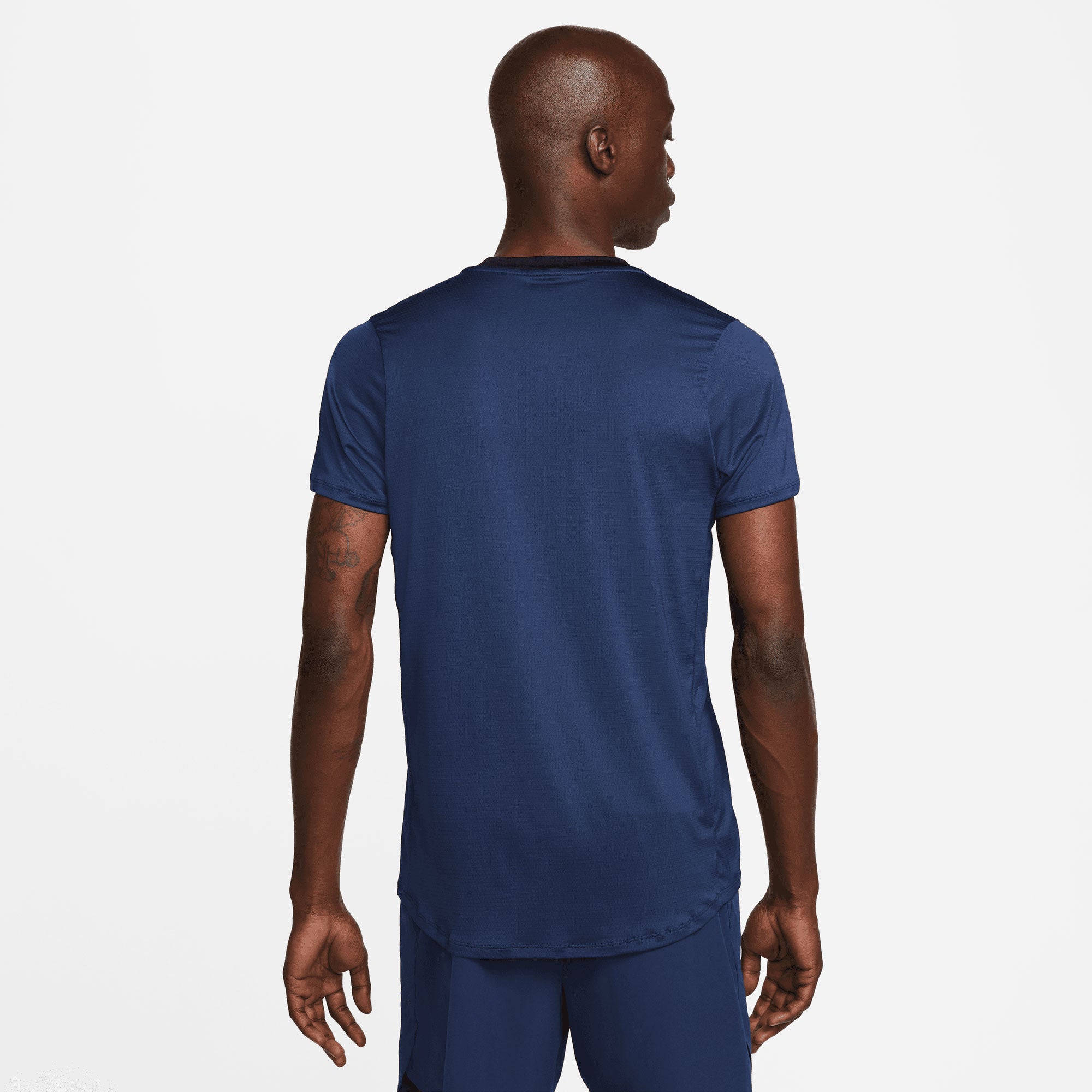 NikeCourt Dri-FIT Advantage Men's Tennis Polo Blue (2)