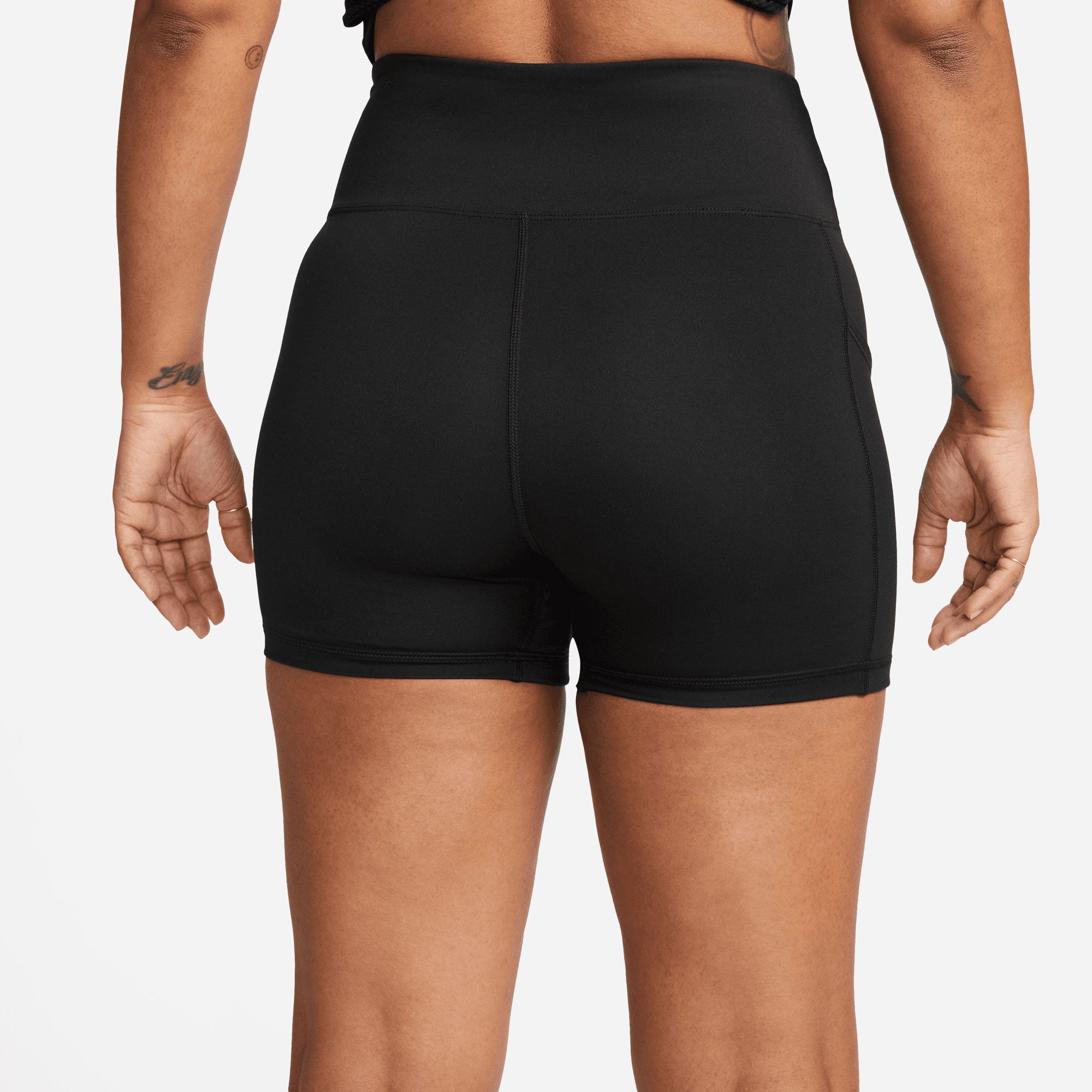 NikeCourt Dri-FIT Advantage Women's 4-Inch High-Rise Tennis Shorts Black (2)