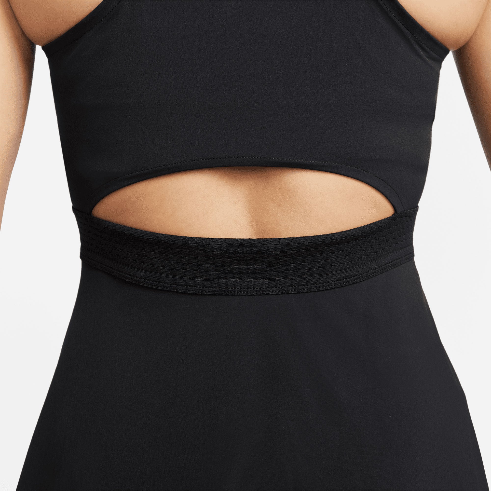 NikeCourt  Dri-FIT Advantage Women's Tennis Dress Black (5)