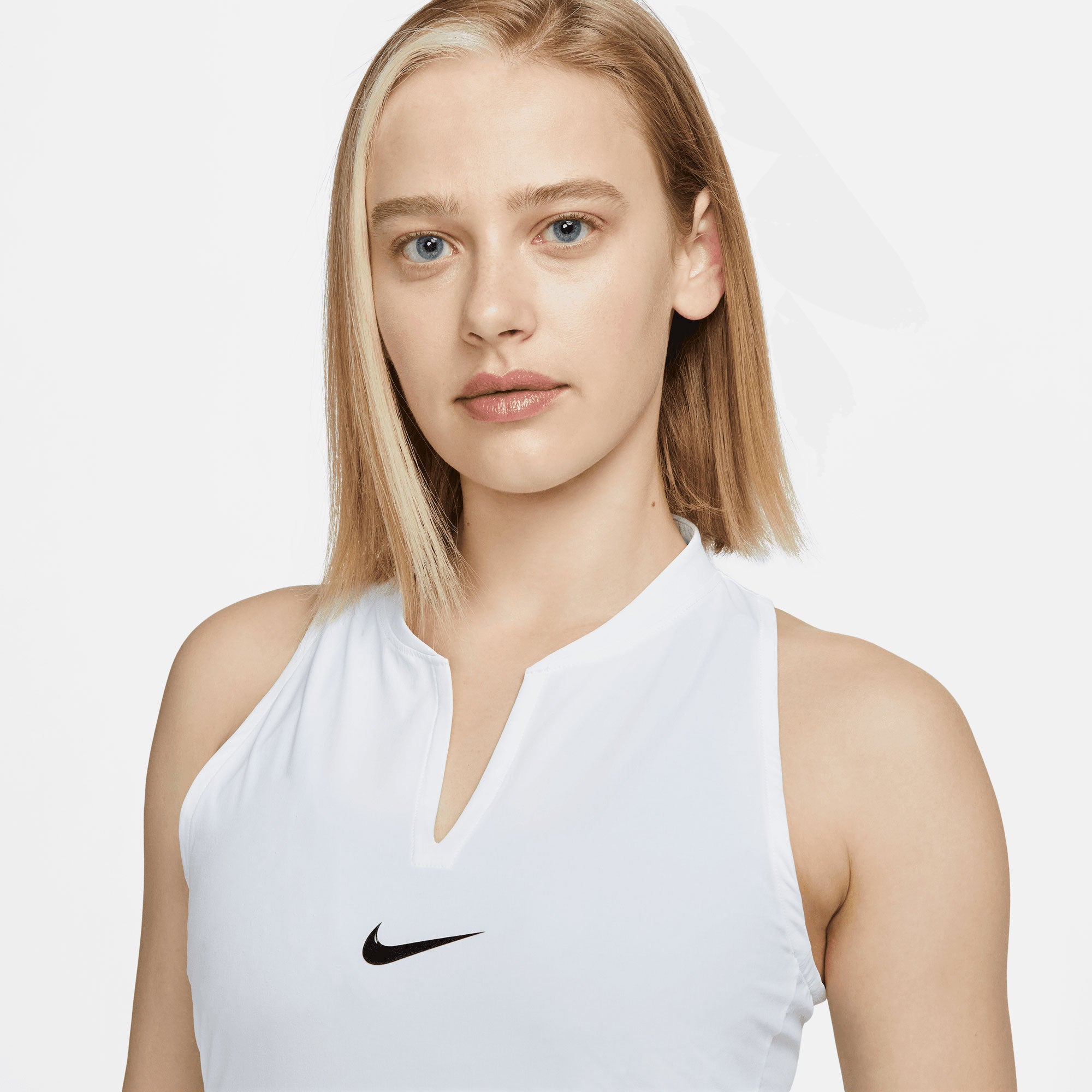 NikeCourt Dri-FIT Advantage Women's Tennis Dress White (3)