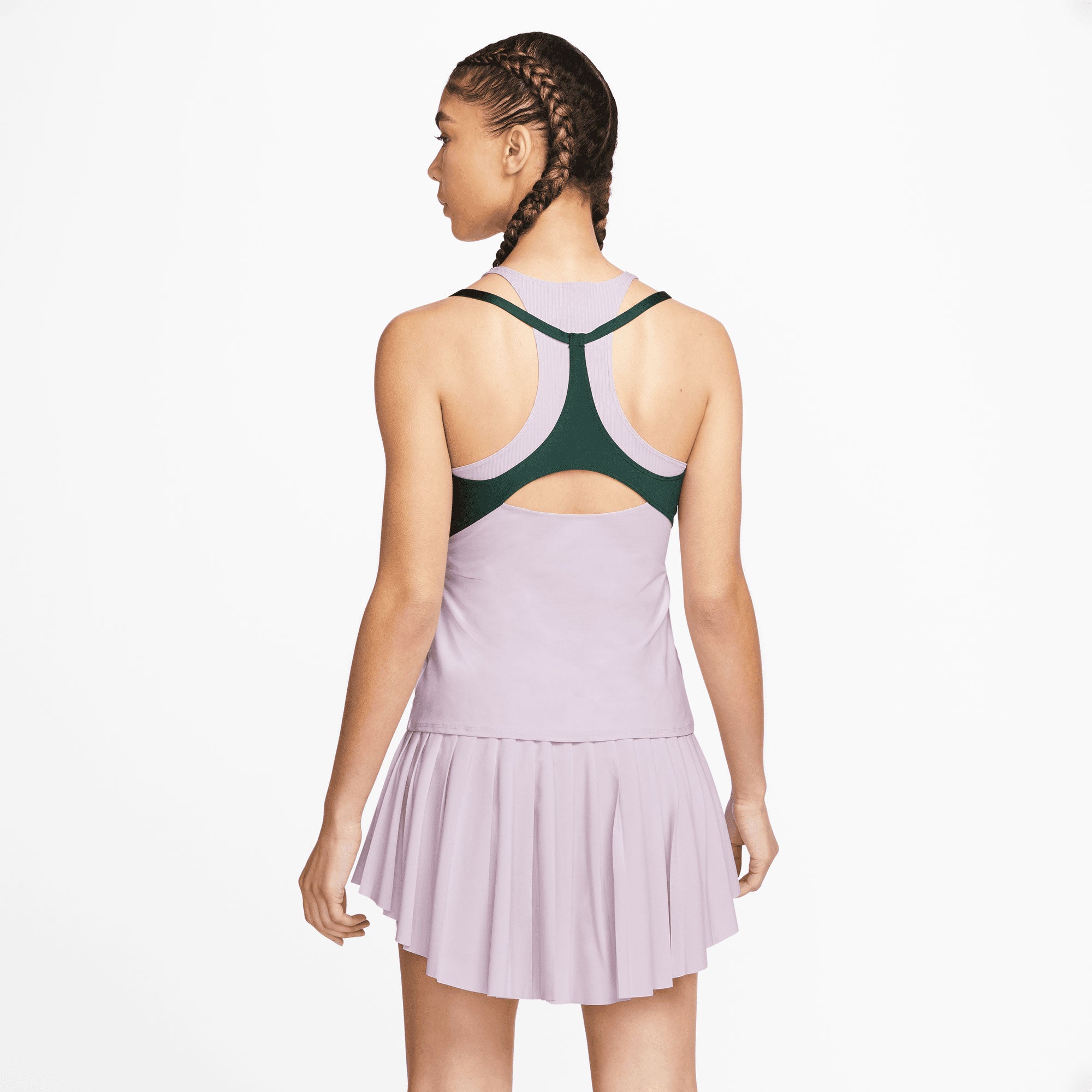 NikeCourt Dri-FIT Advantage Women's Tennis Tank Purple (2)