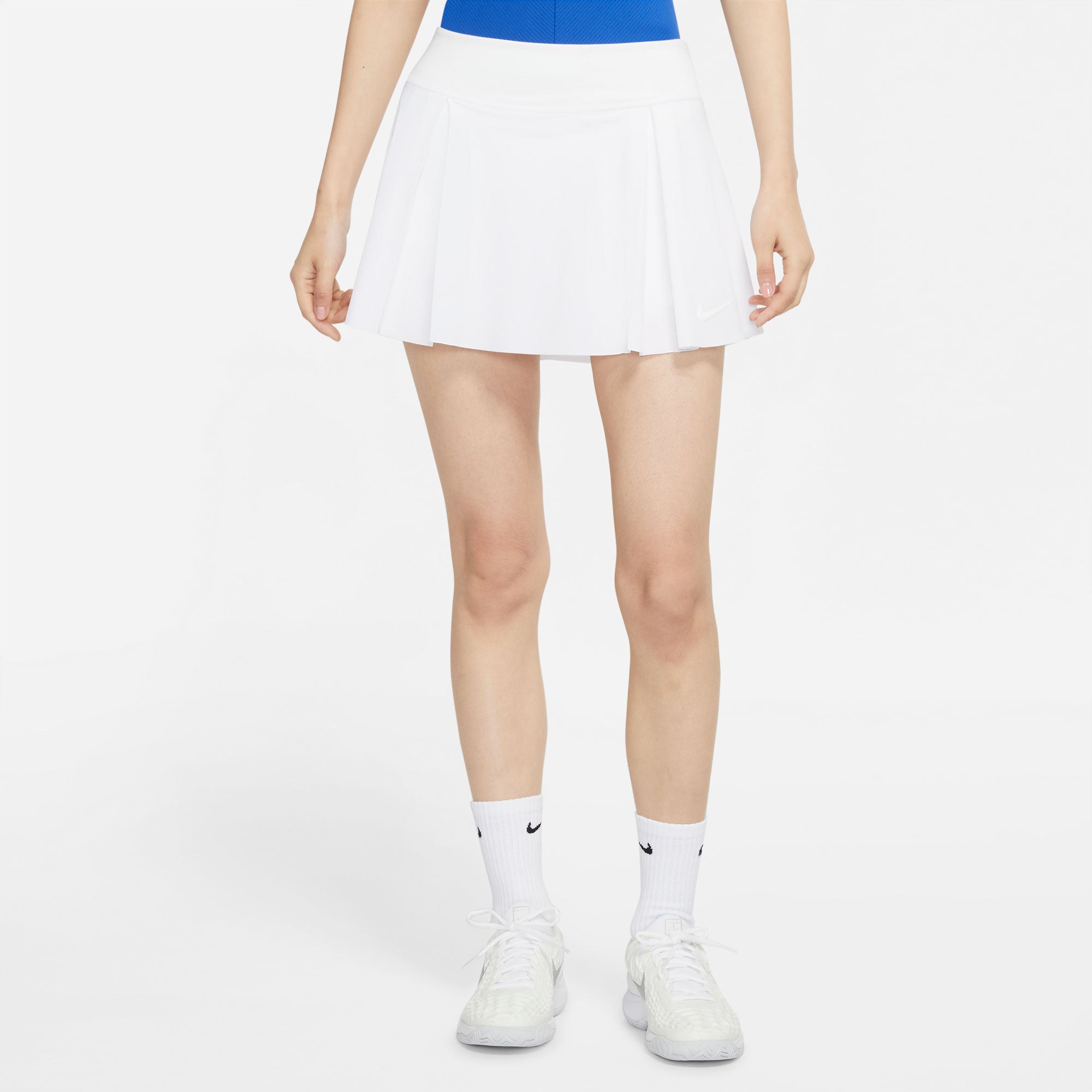 NikeCourt Dri-FIT Club Women's Tennis Skirt White (1)