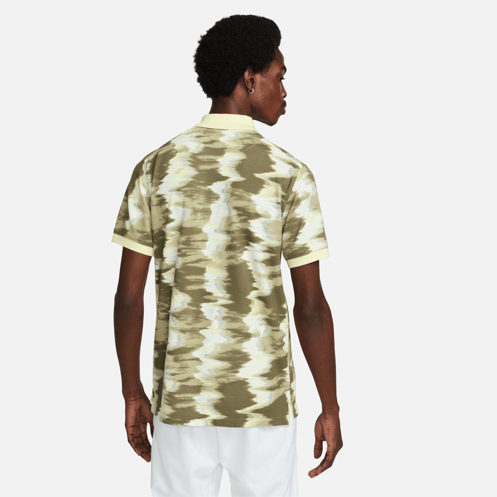NikeCourt Dri-FIT Heritage Men's Slim-Fit Printed Tennis Polo Brown (2)