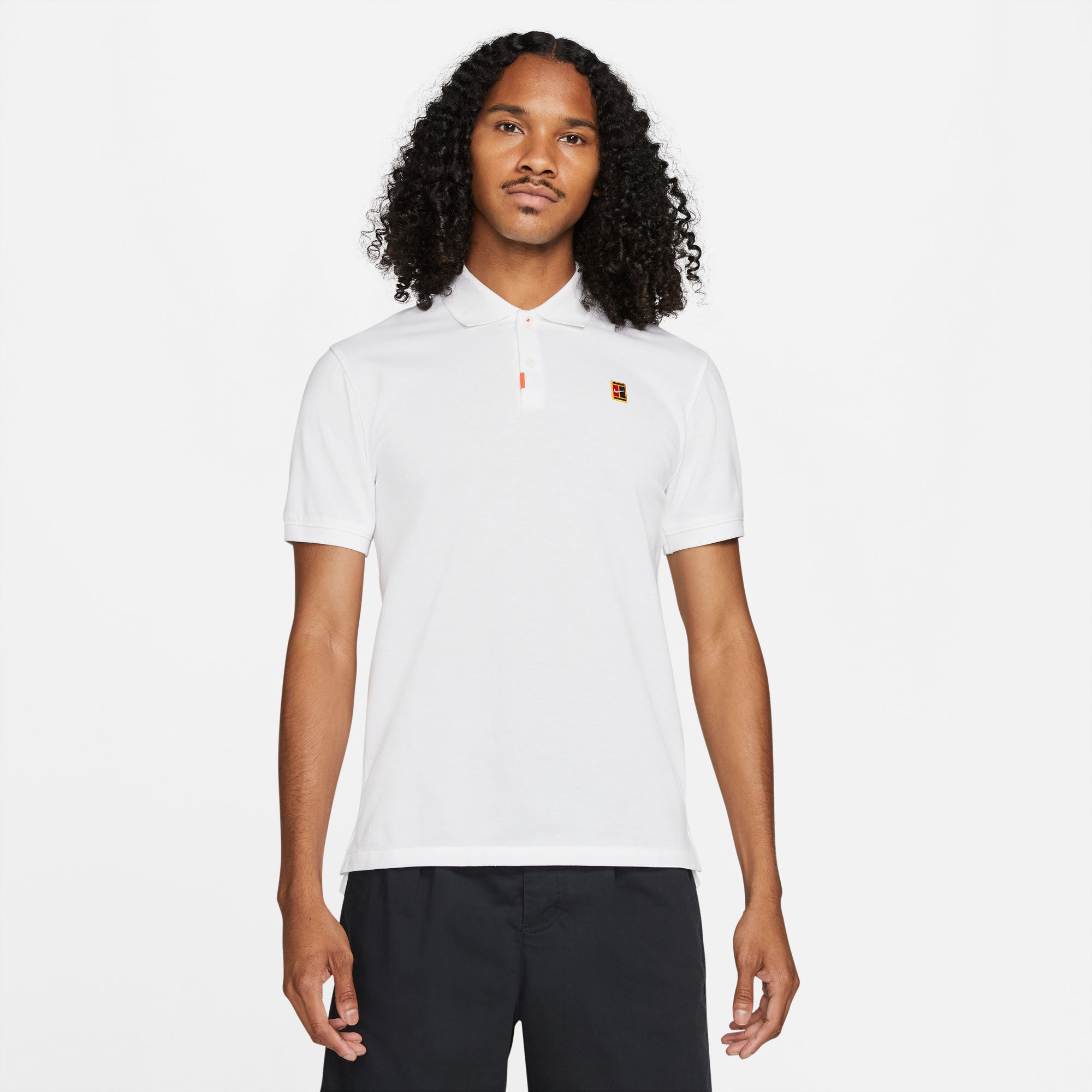 NikeCourt Dri-FIT Heritage Men's Tennis Polo White (1)