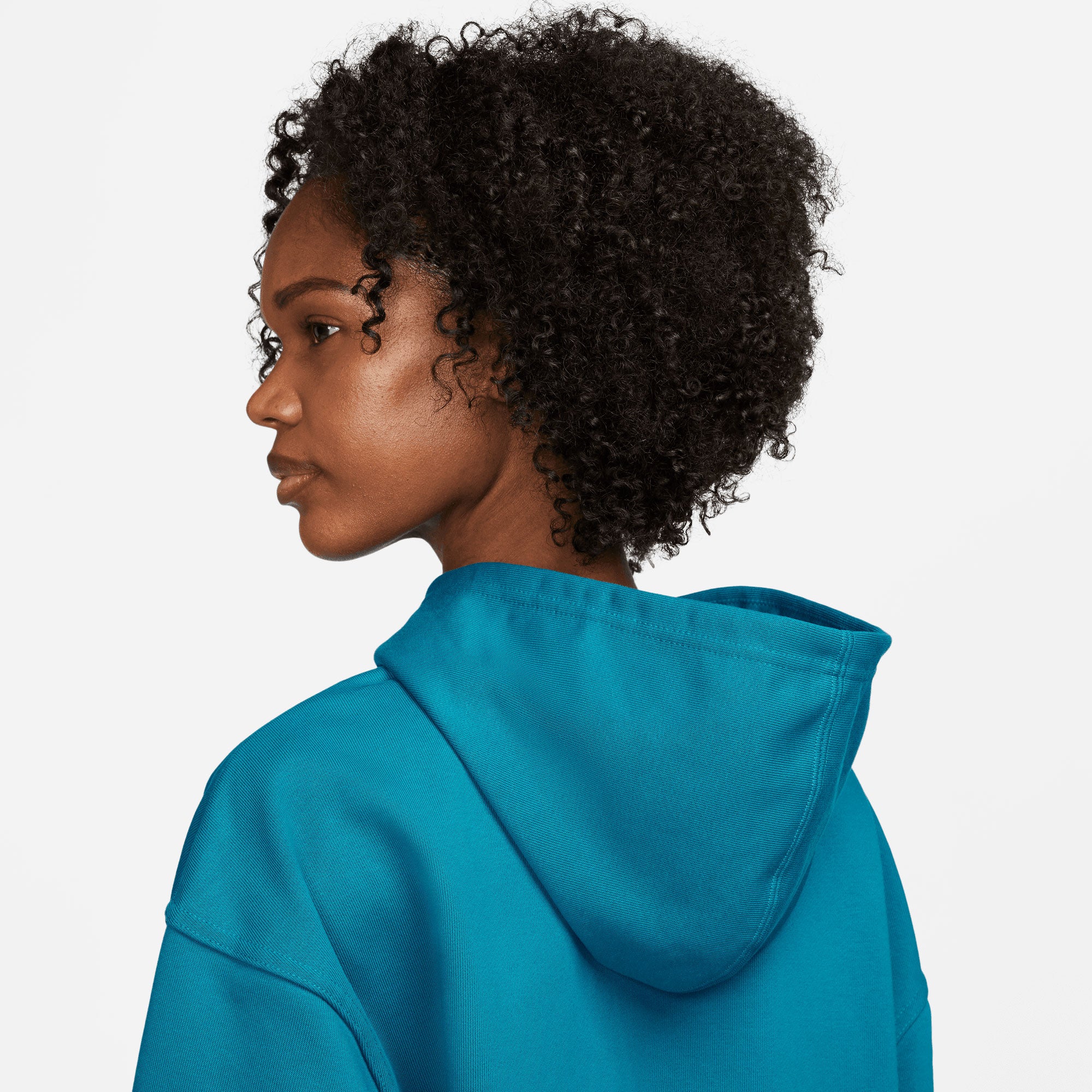 NikeCourt Dri-FIT Heritage Women's Fleece Tennis Hoodie Green (5)