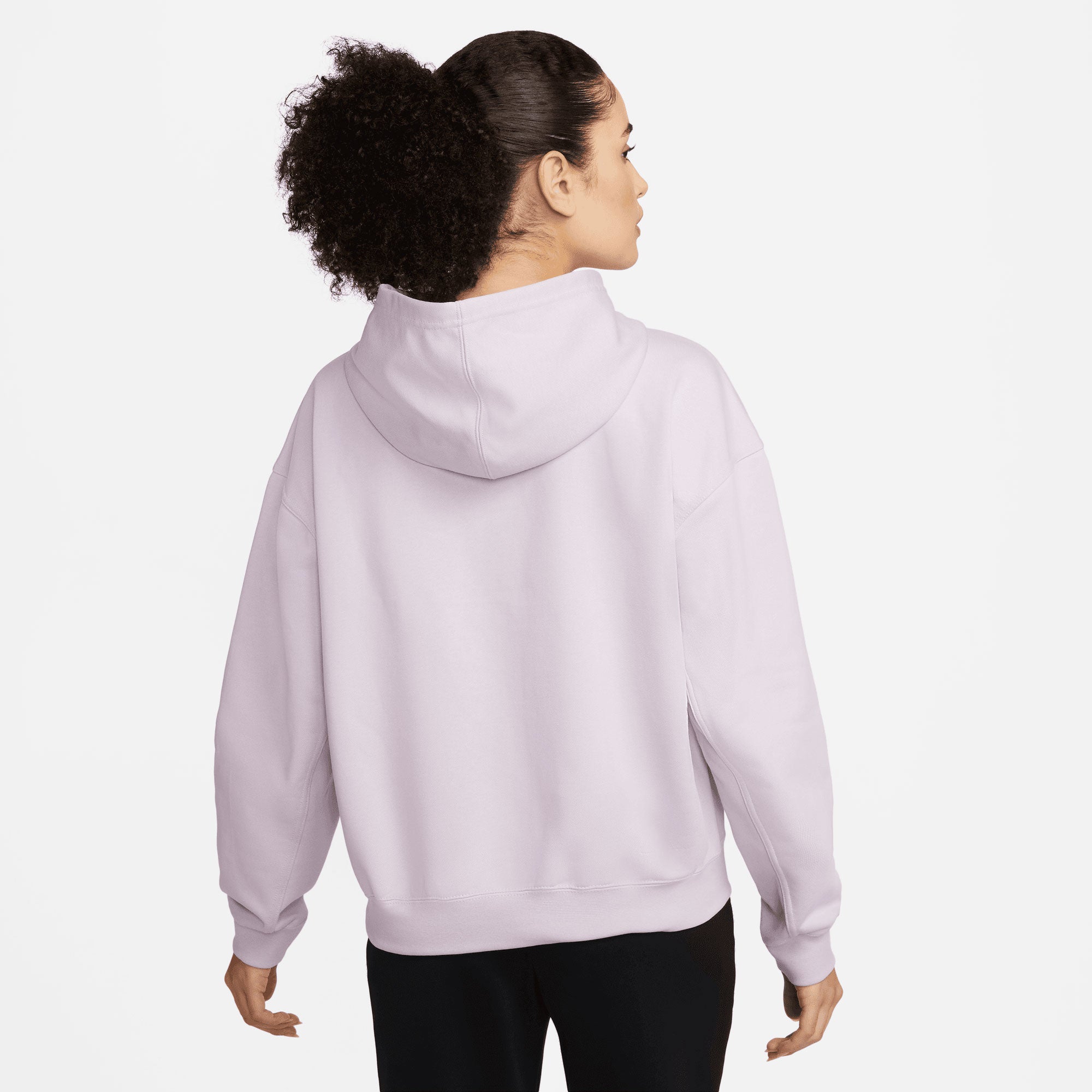 NikeCourt Dri-FIT Heritage Women's Fleece Tennis Hoodie Purple (2)