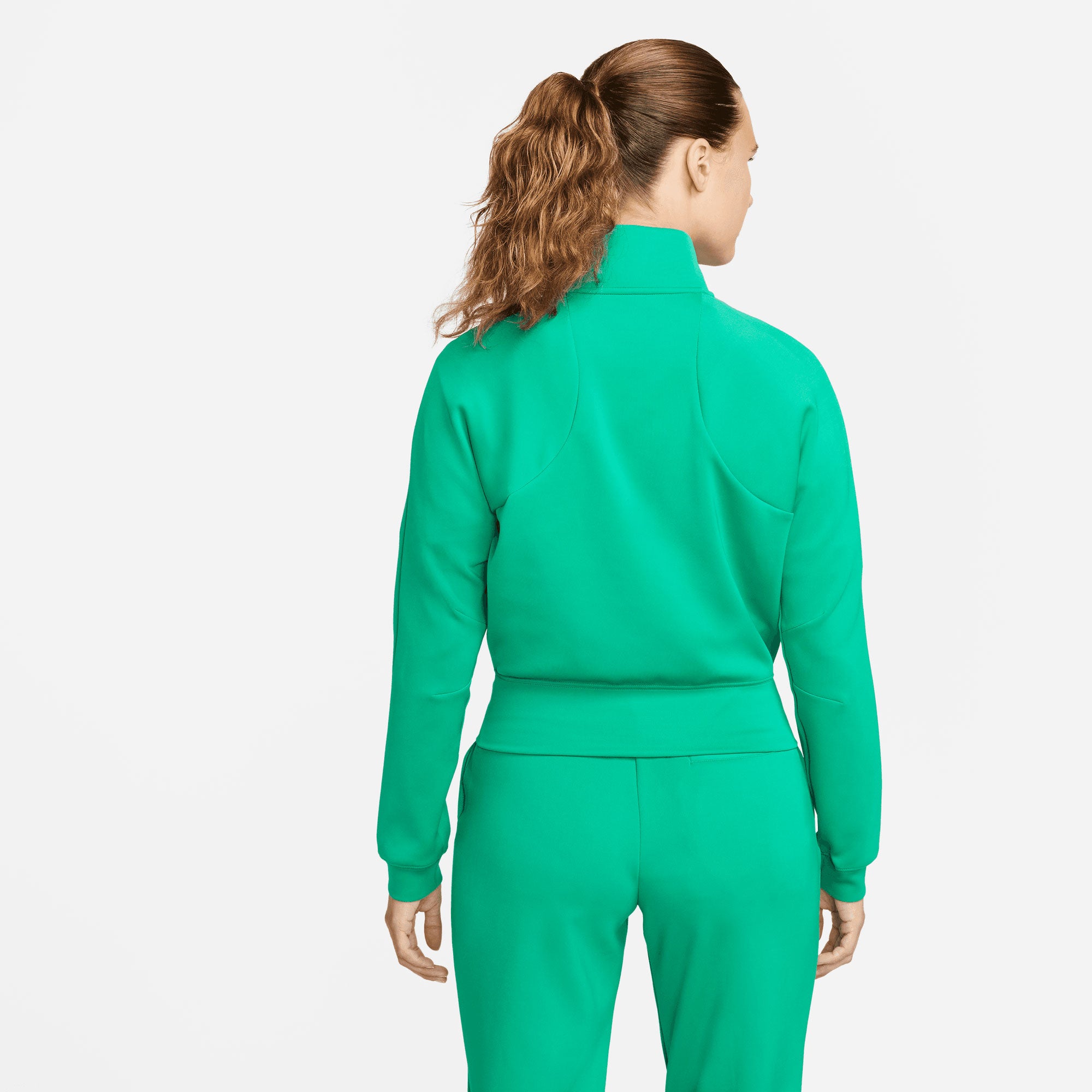 NikeCourt Dri-FIT Heritage Women's Full-Zip Tennis Jacket Green (2)