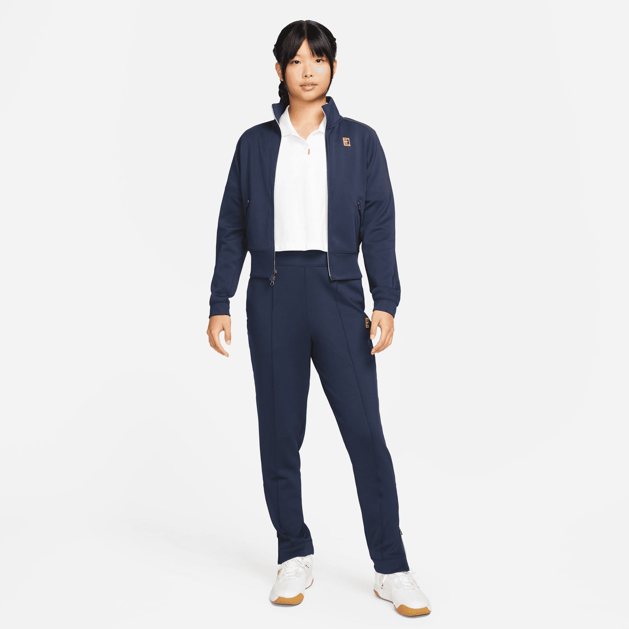 NikeCourt Dri-FIT Heritage Women's Full-Zip Tennis Jacket Blue (6)