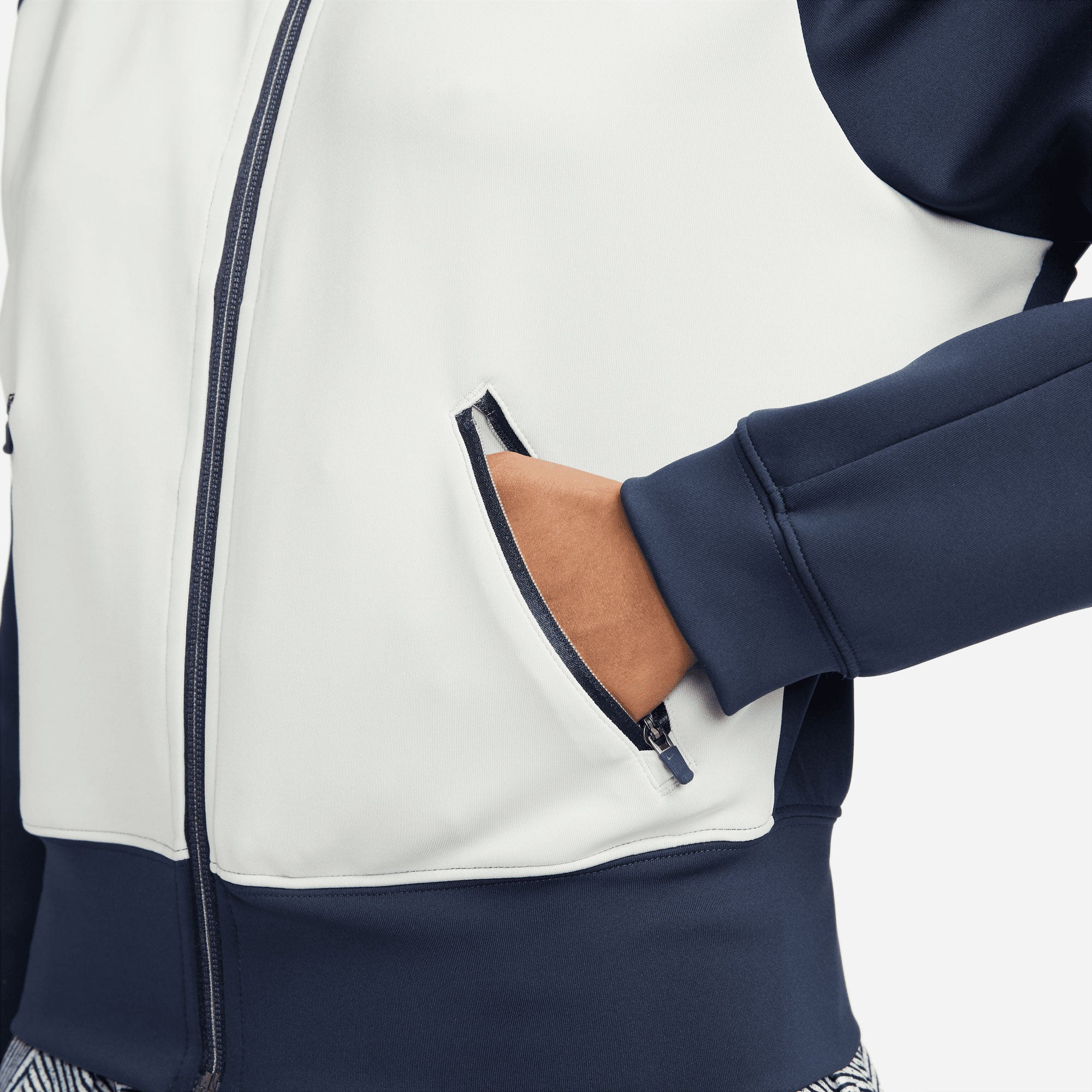 NikeCourt Dri-FIT Heritage Women's Full-Zip Tennis Jacket Blue (4)