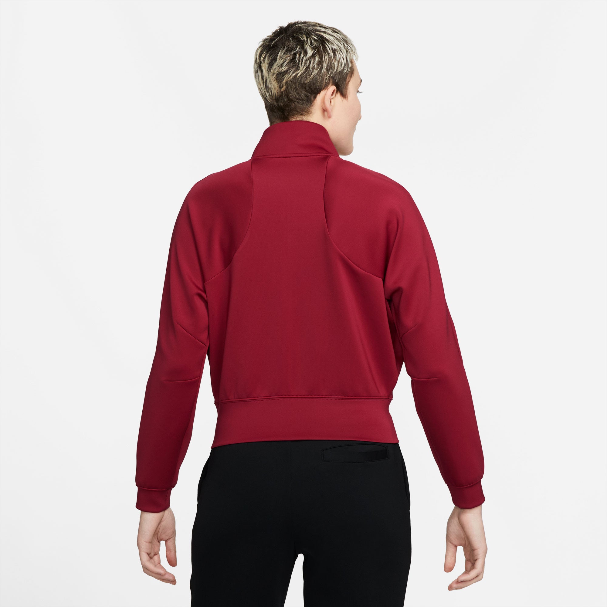 NikeCourt Dri-FIT Heritage Women's Full-Zip Tennis Jacket Red (2)