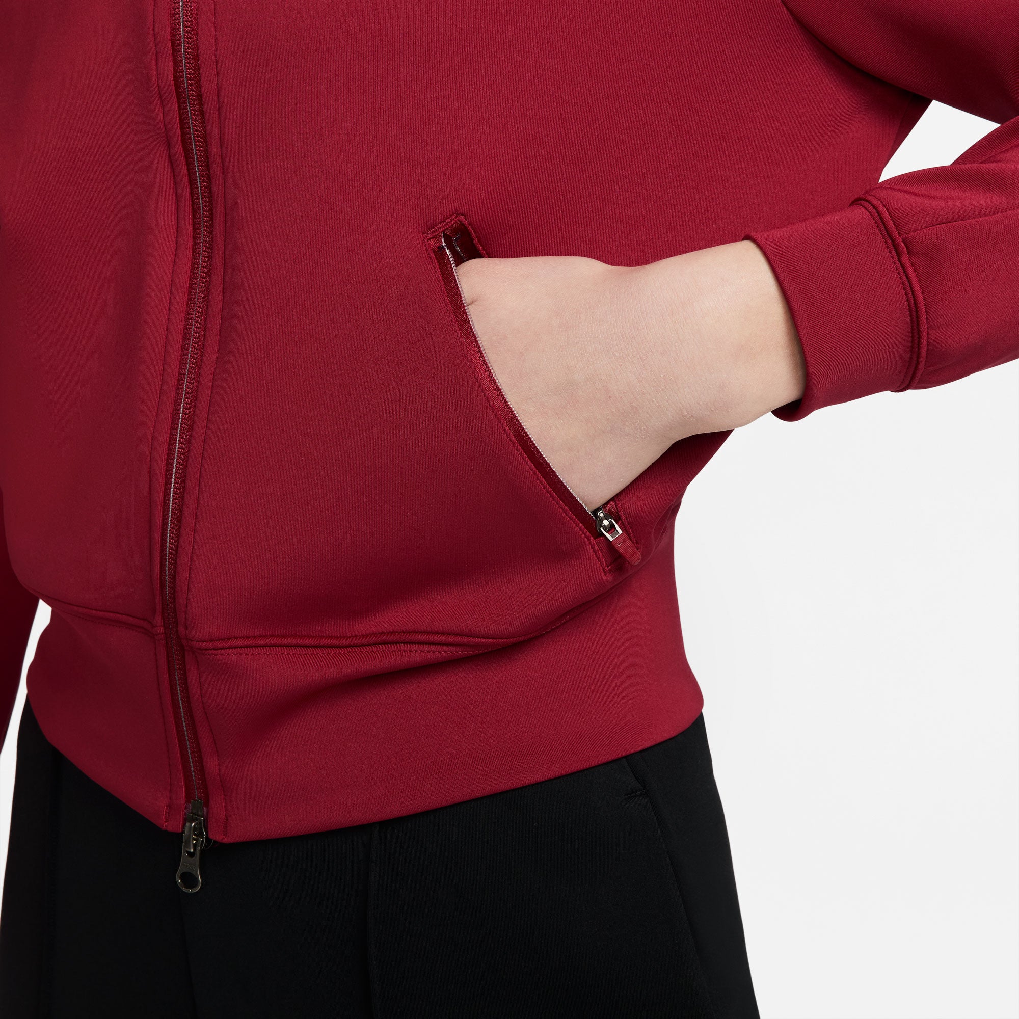 NikeCourt Dri-FIT Heritage Women's Full-Zip Tennis Jacket Red (5)