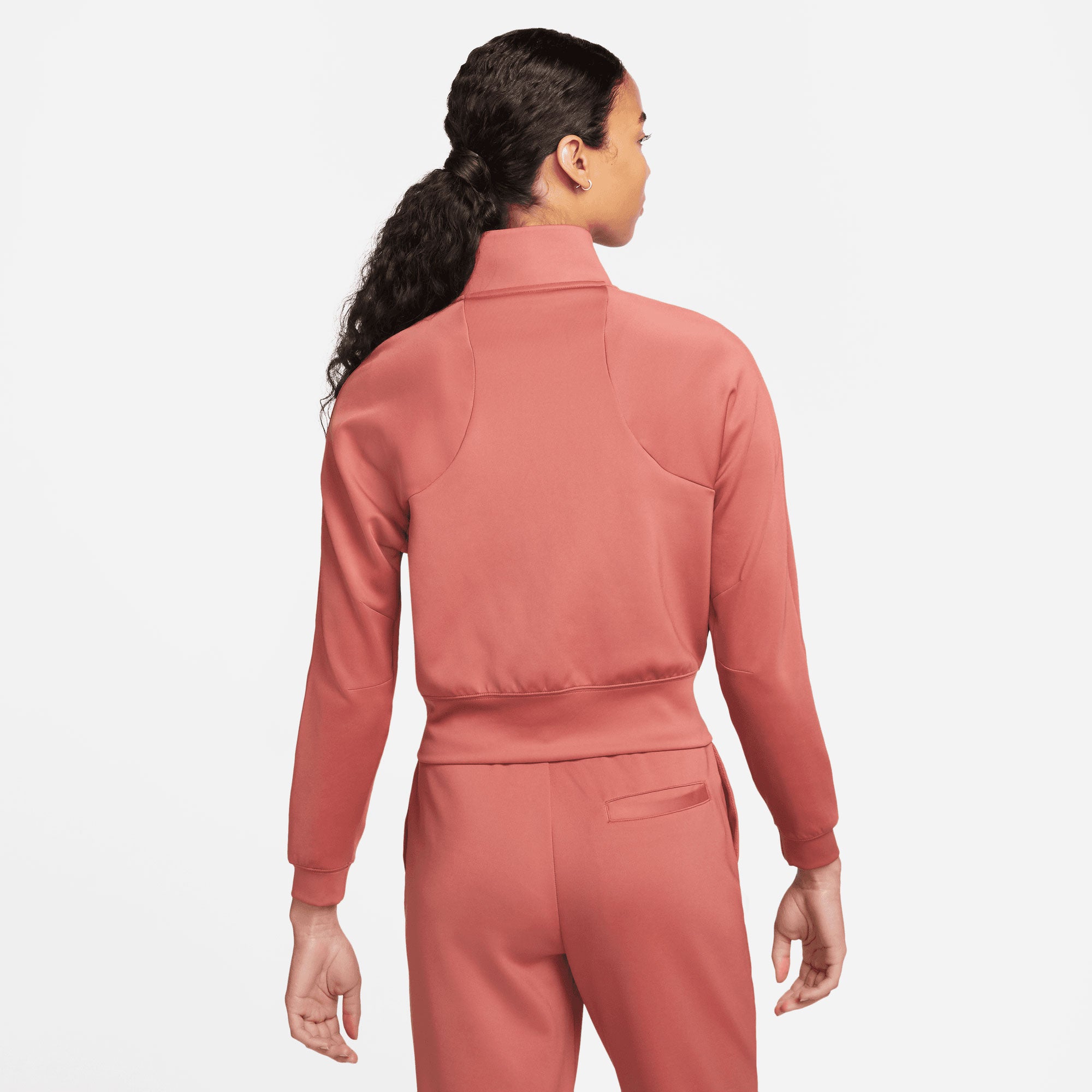 NikeCourt Dri-FIT Heritage Women's Full-Zip Tennis Jacket Red (2)