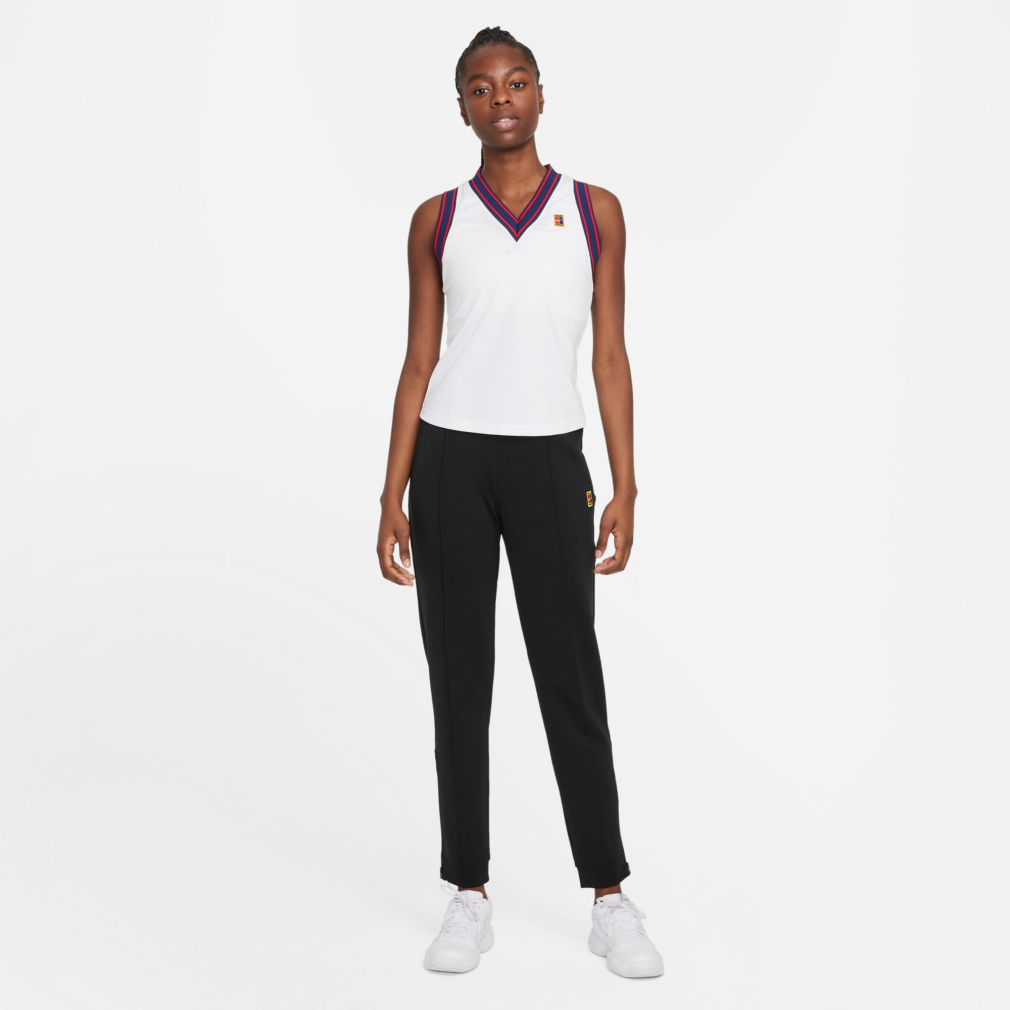 NikeCourt Dri-FIT Heritage Women's Knit Tennis Pants Black (7)