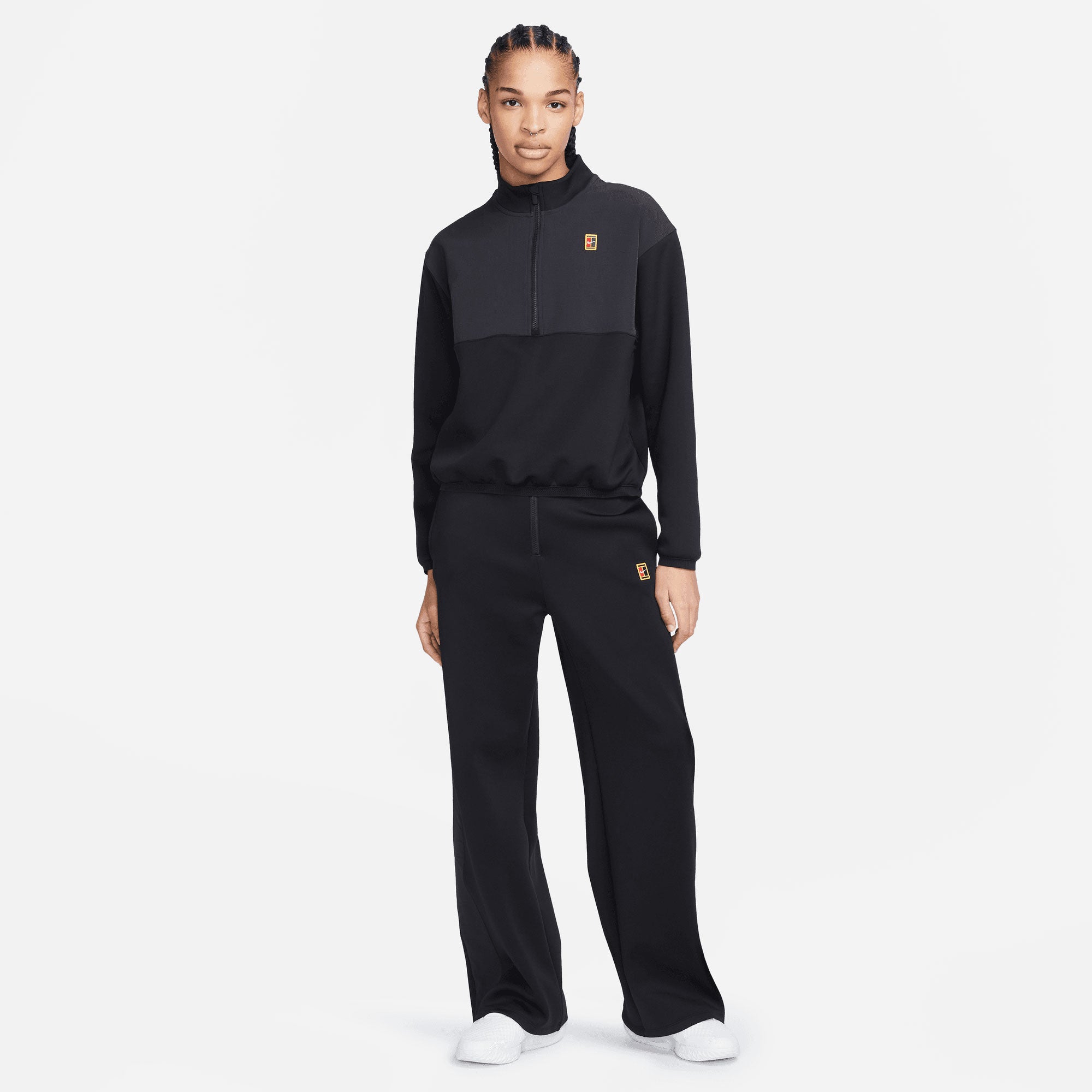 NikeCourt Dri-FIT Heritage Women's Tennis Pants Black (5)