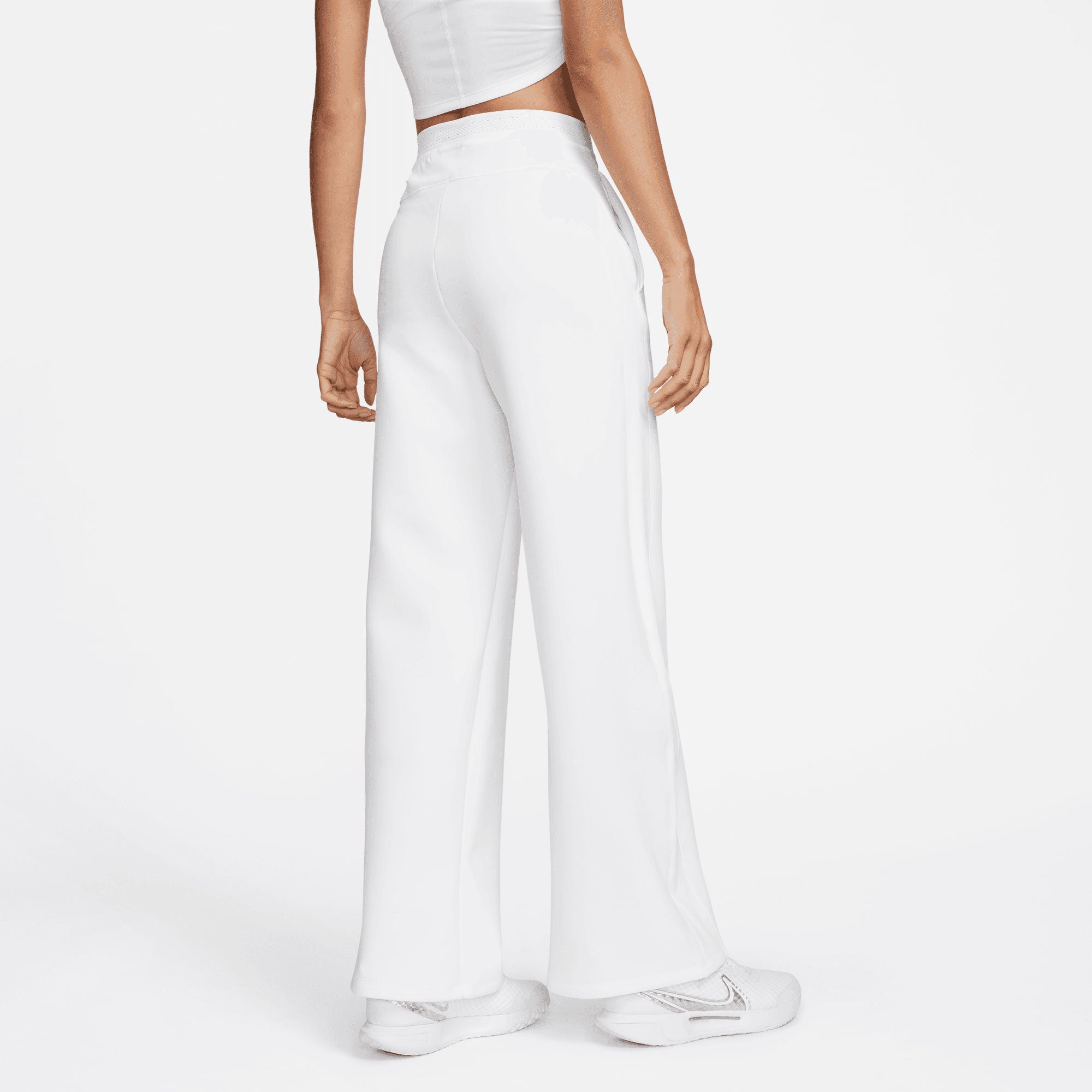 NikeCourt Dri-FIT Heritage Women's Tennis Pants White (2)