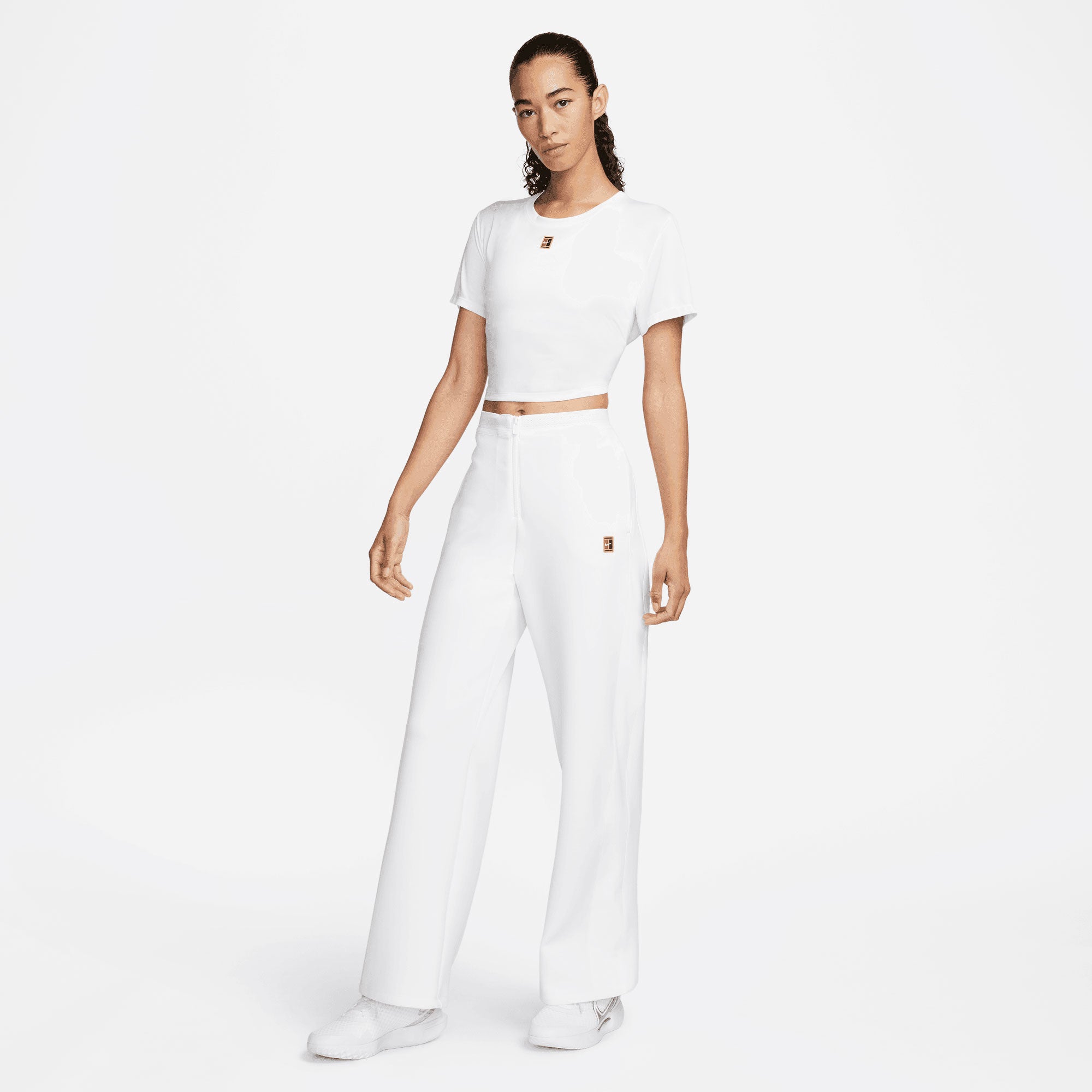 NikeCourt Dri-FIT Heritage Women's Tennis Pants White (6)