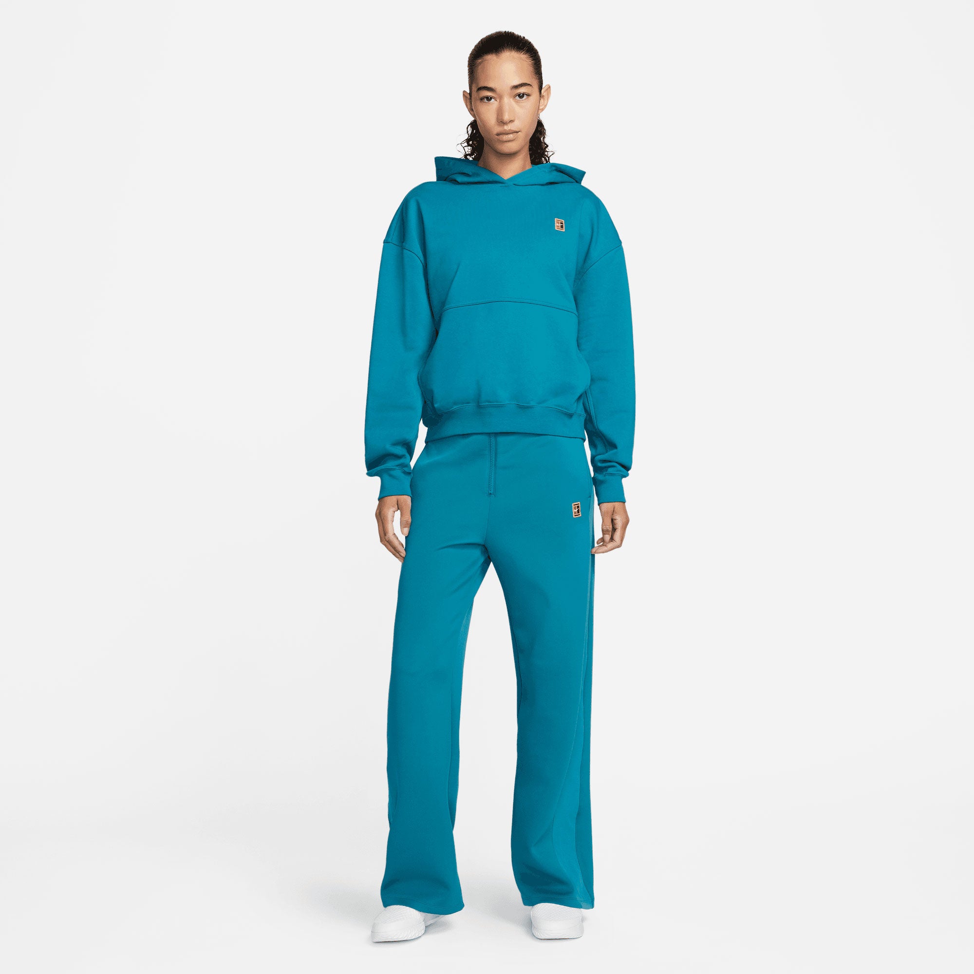 NikeCourt Dri-FIT Heritage Women's Tennis Pants Green (6)